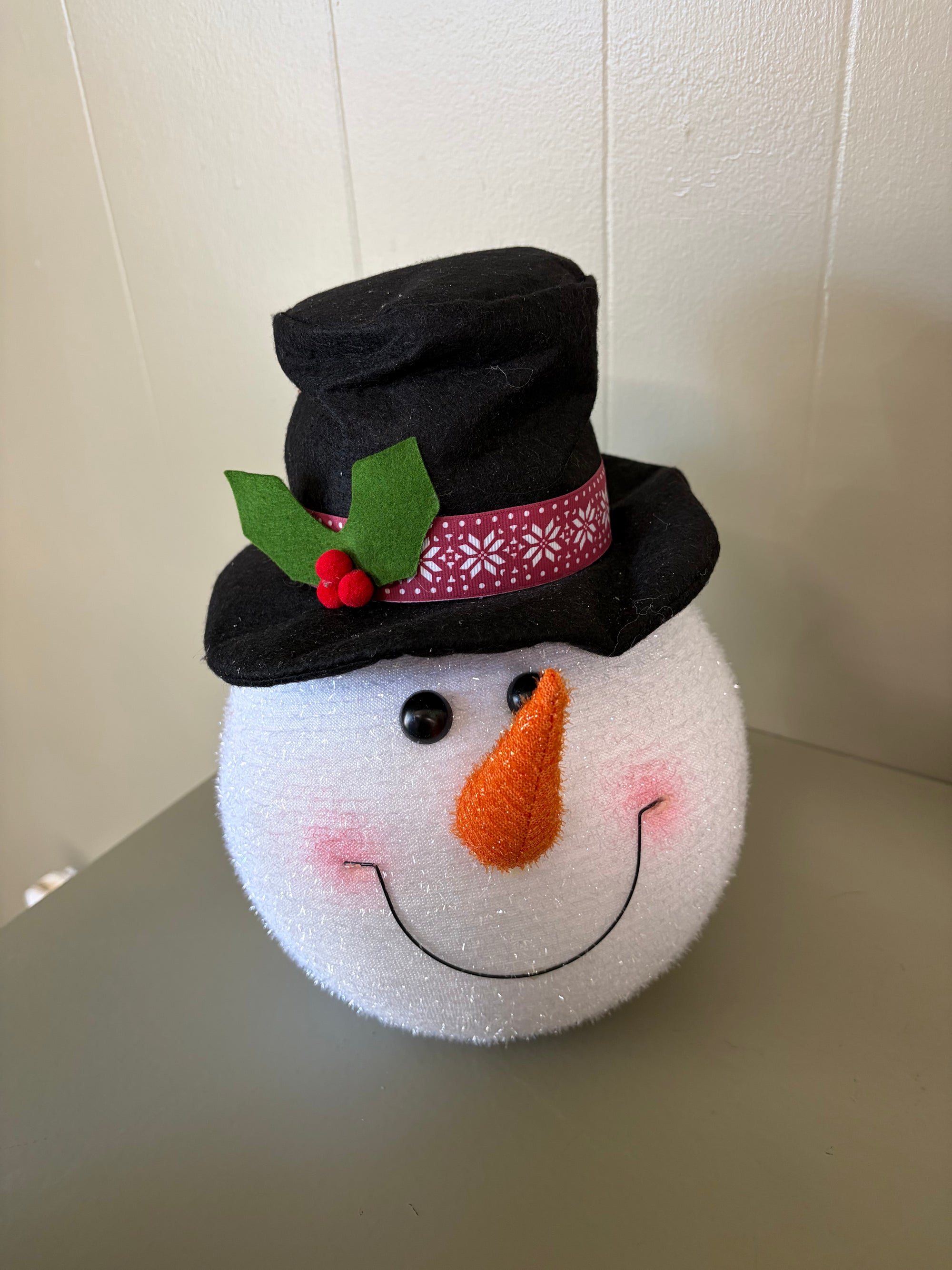 Friendly Snowman Head