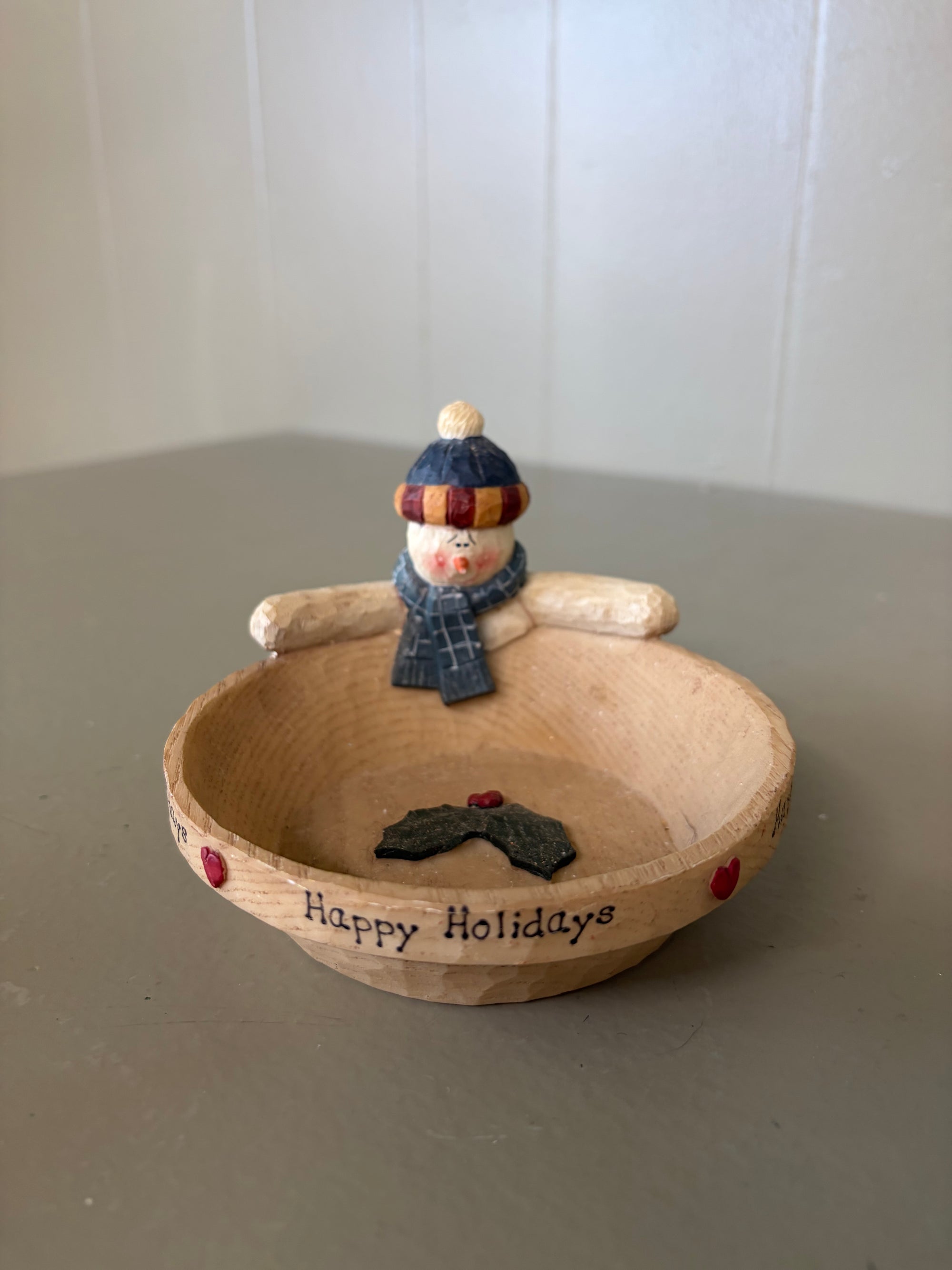 Snowman Candy Dish