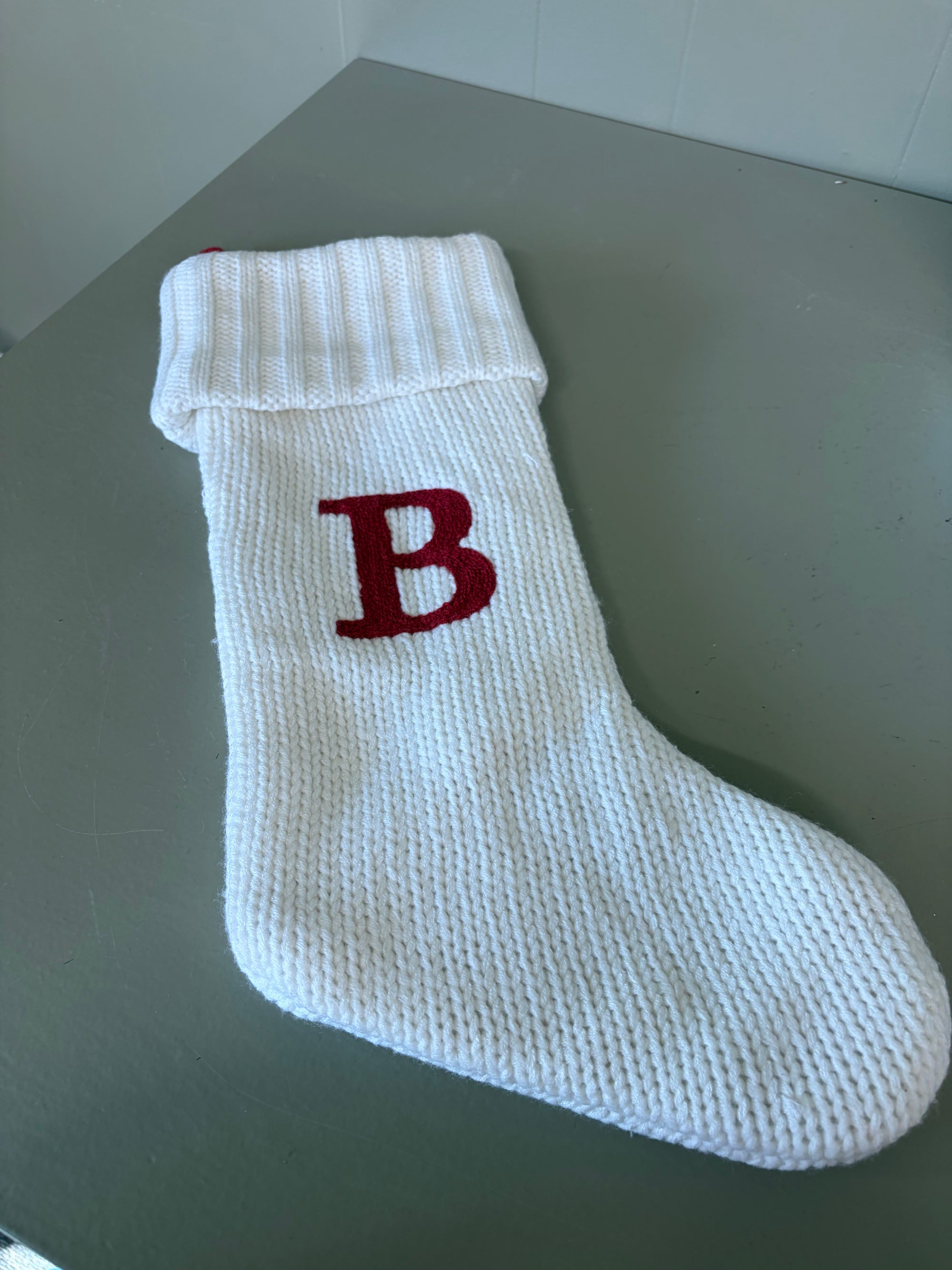 Knit Stocking (B)