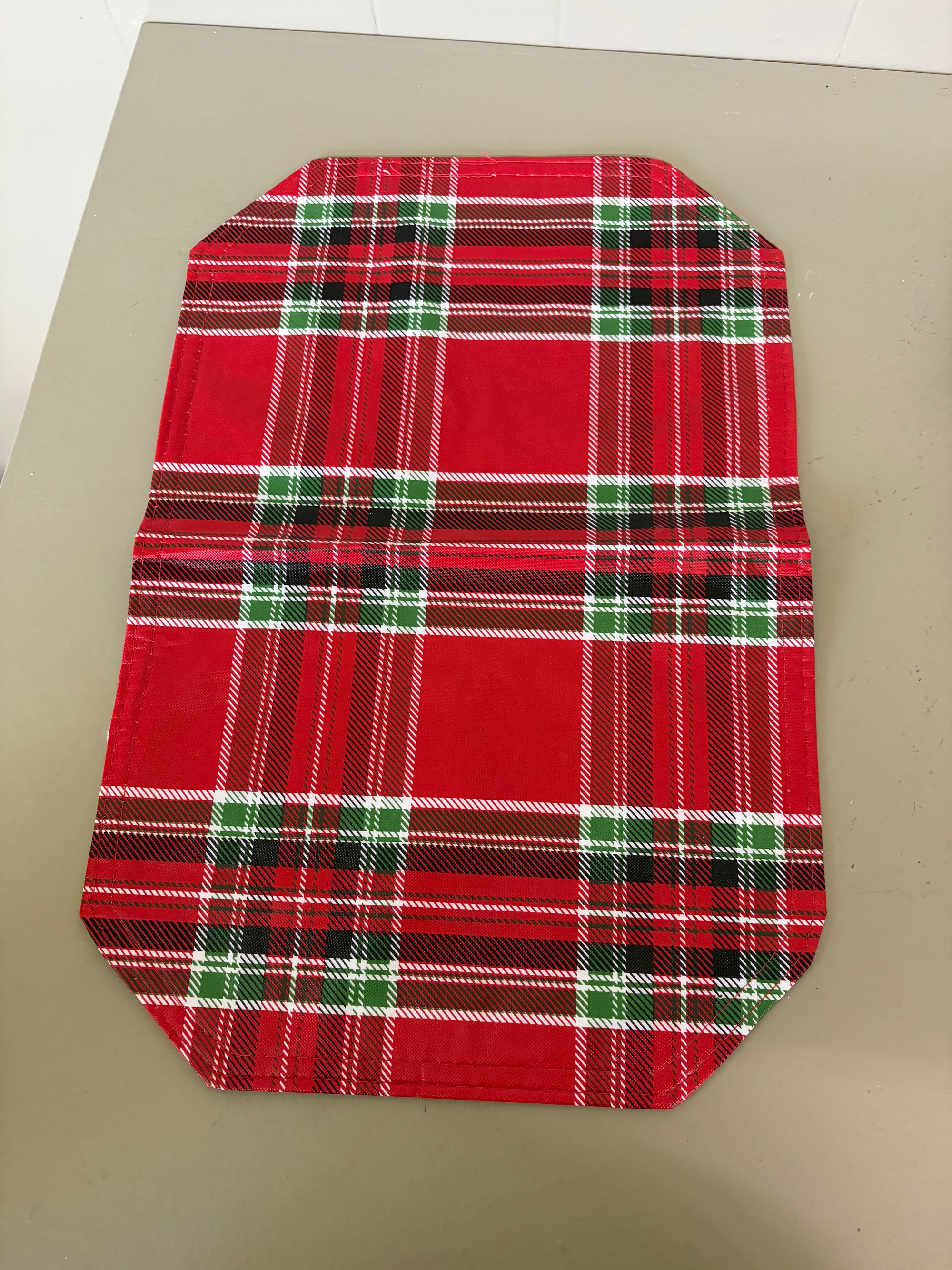 Plaid Double Sided Placemat