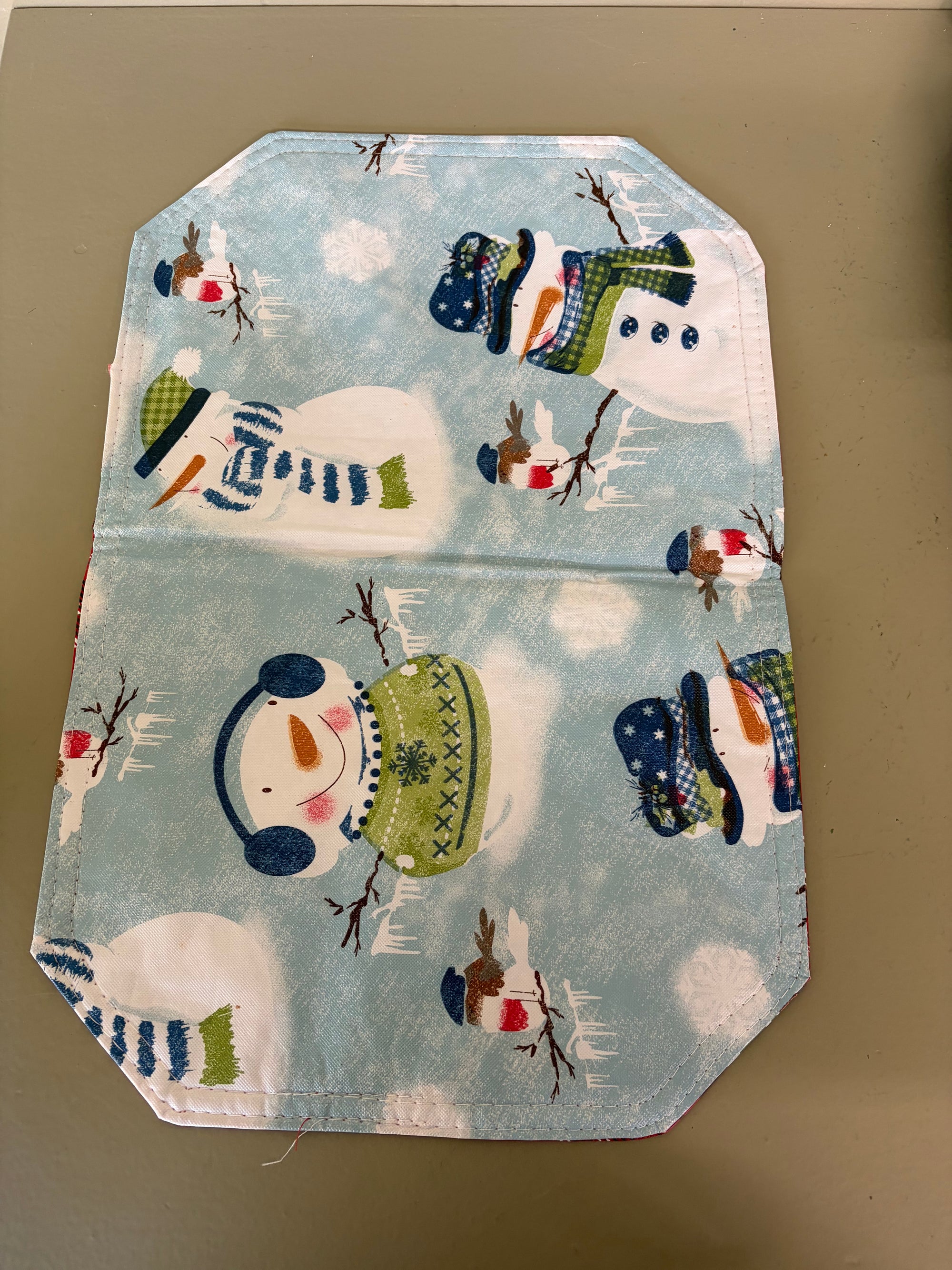 Plaid Double Sided Placemat