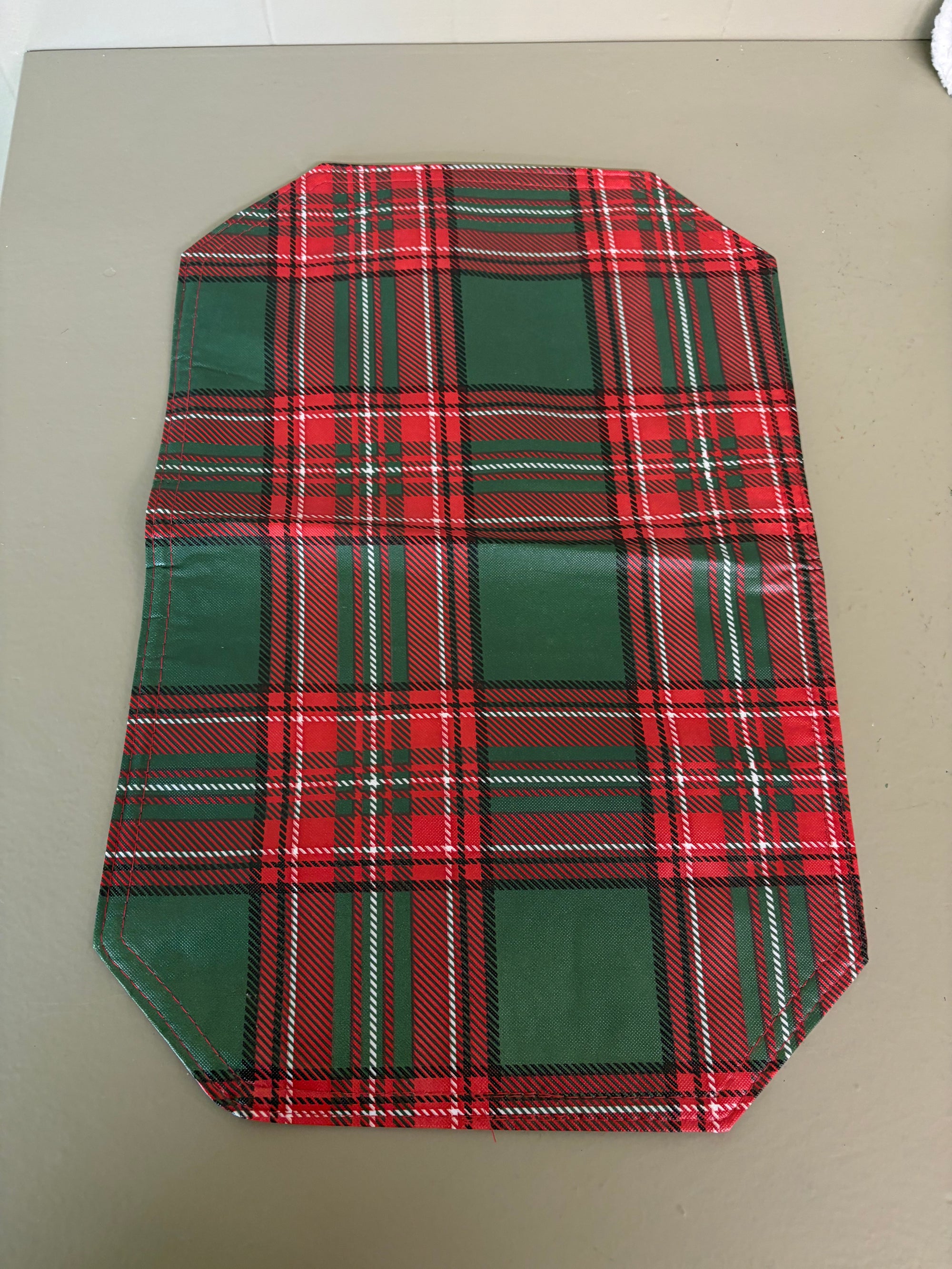Plaid Double Sided Placemat
