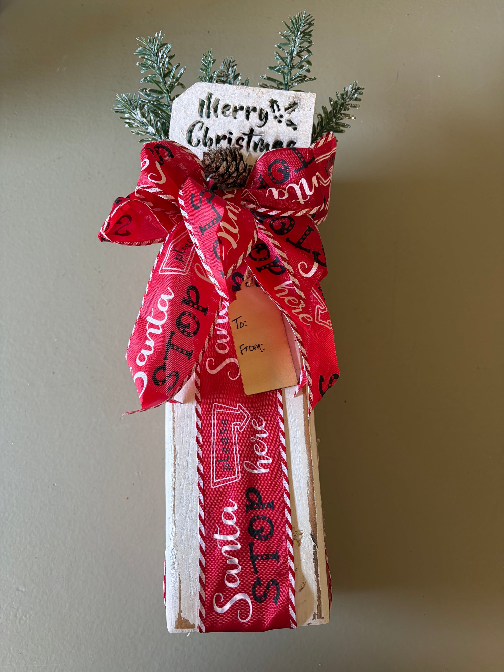 Wooden Present