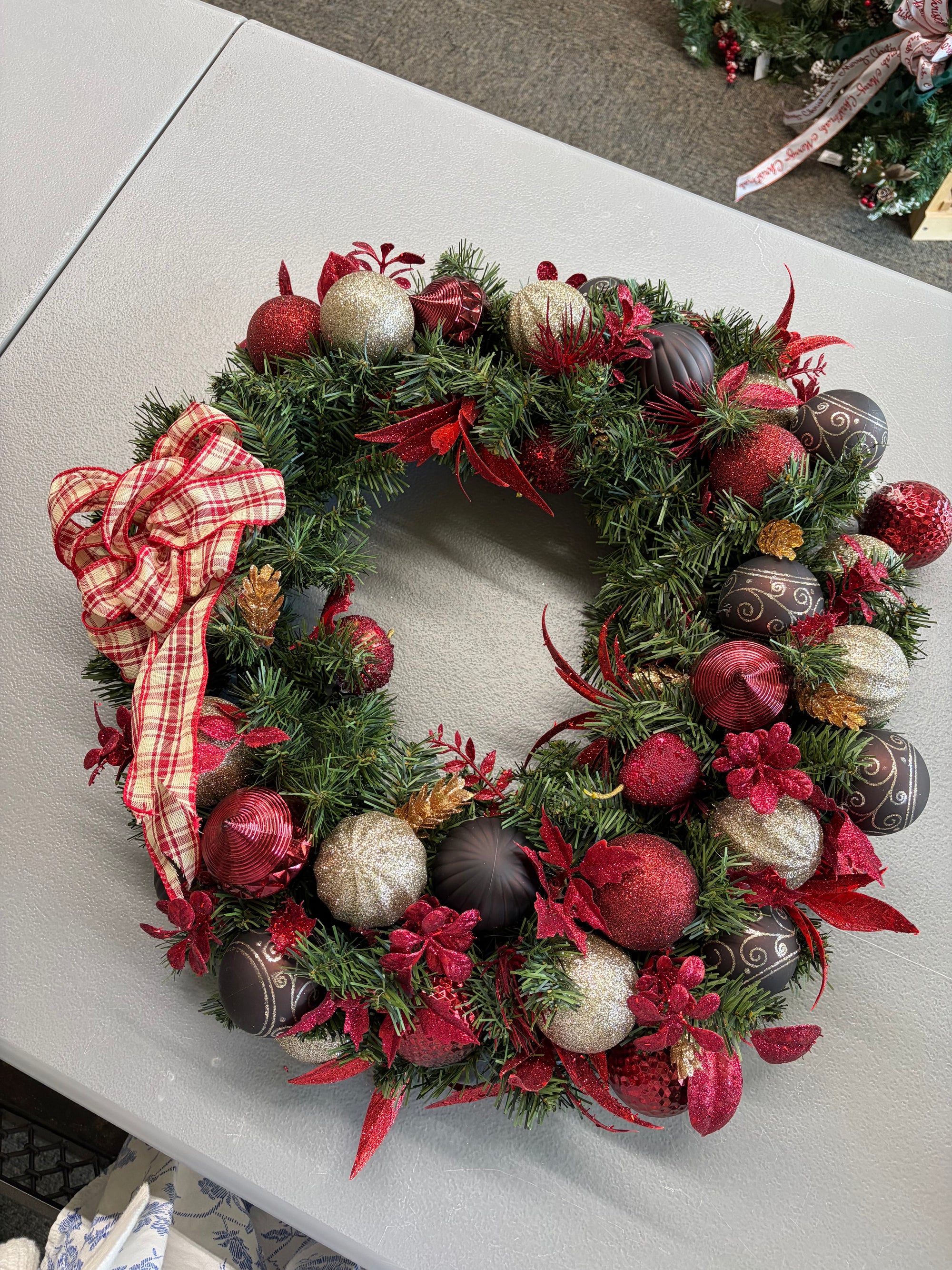 Wreath with Ornaments