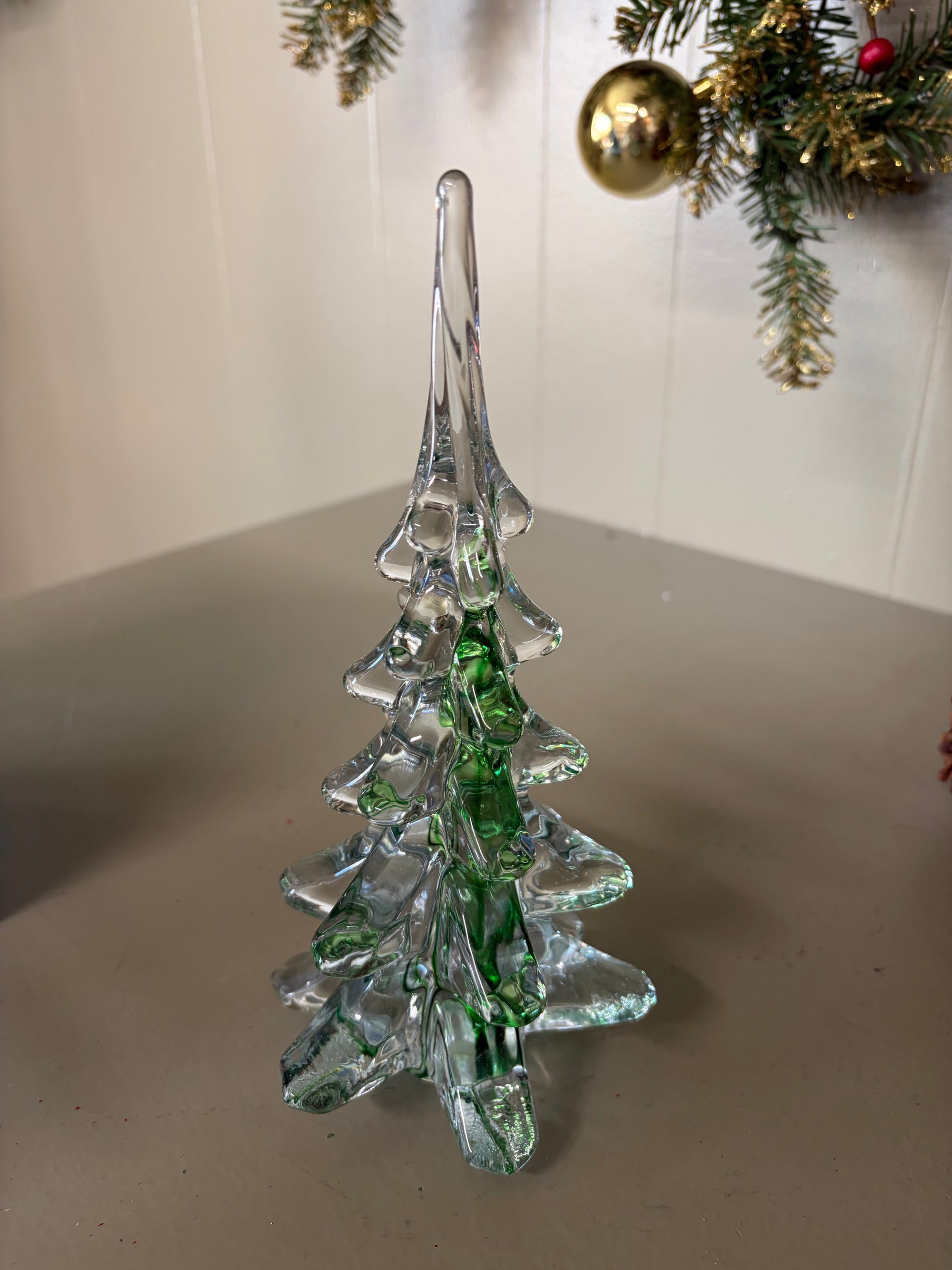 Green Glass Tree