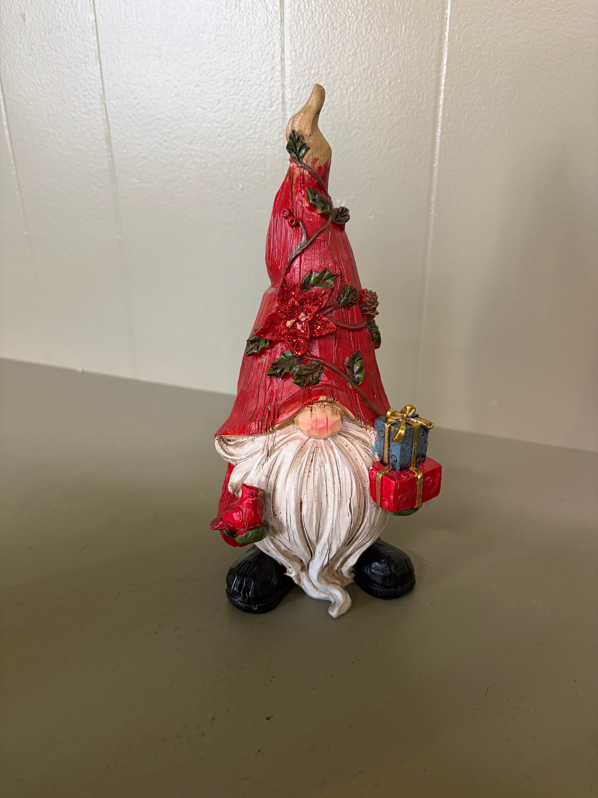 Poinsettia Gnome