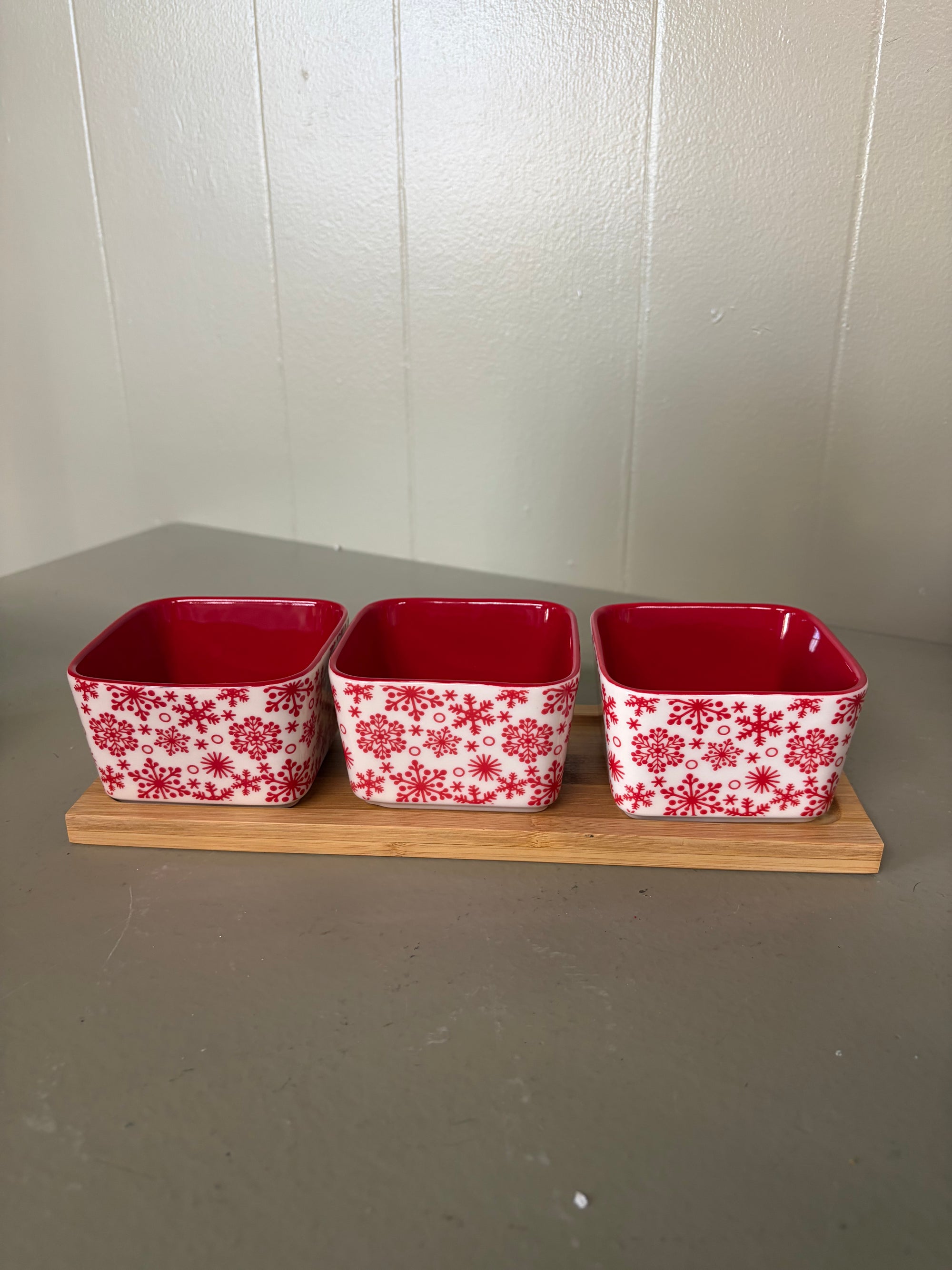 Holiday Candy Dish Set, 4 pc set