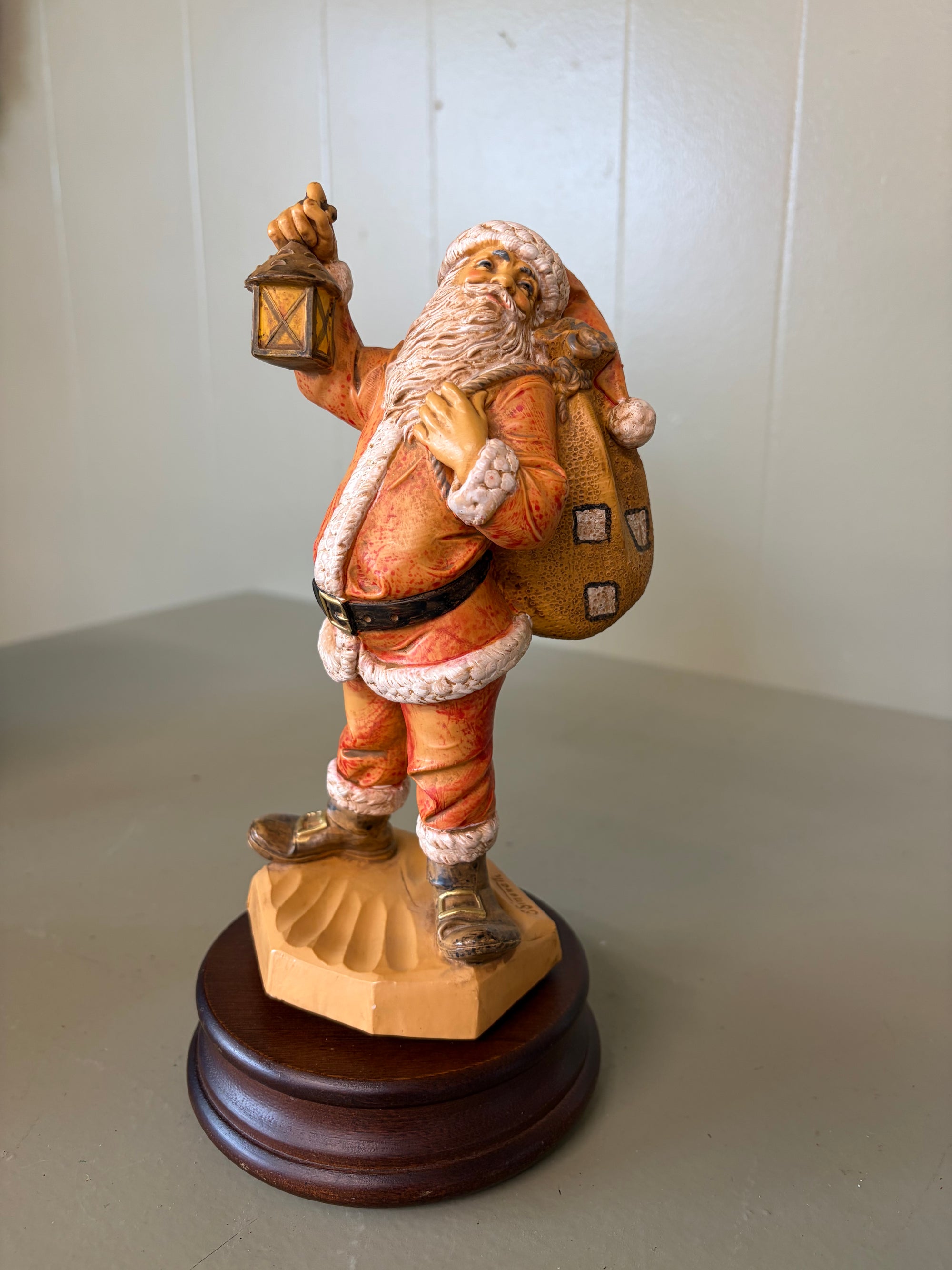 Santa With Lantern