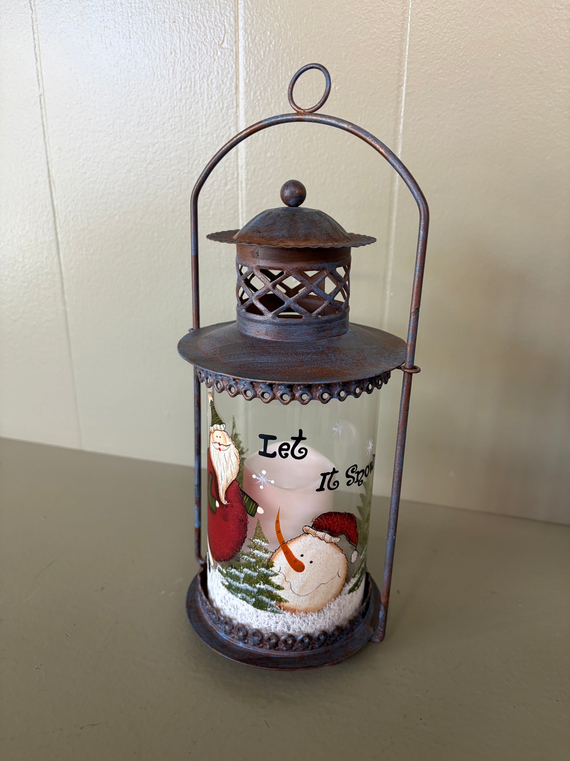 Let it Snow Lantern