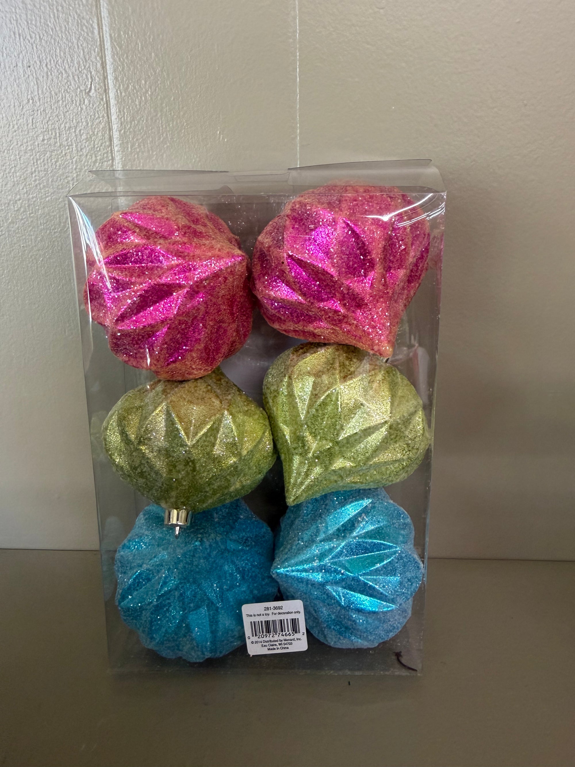 Ornament Set, 6 pc set