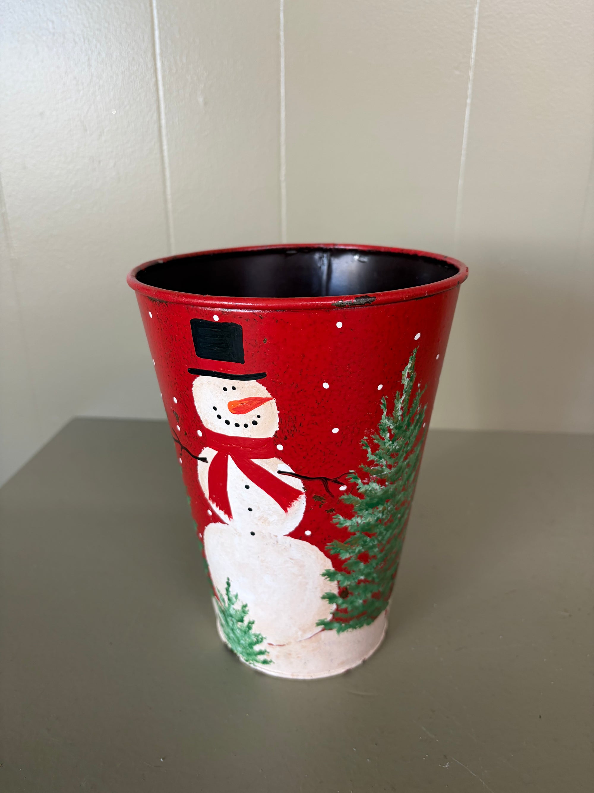Snowman Bucket
