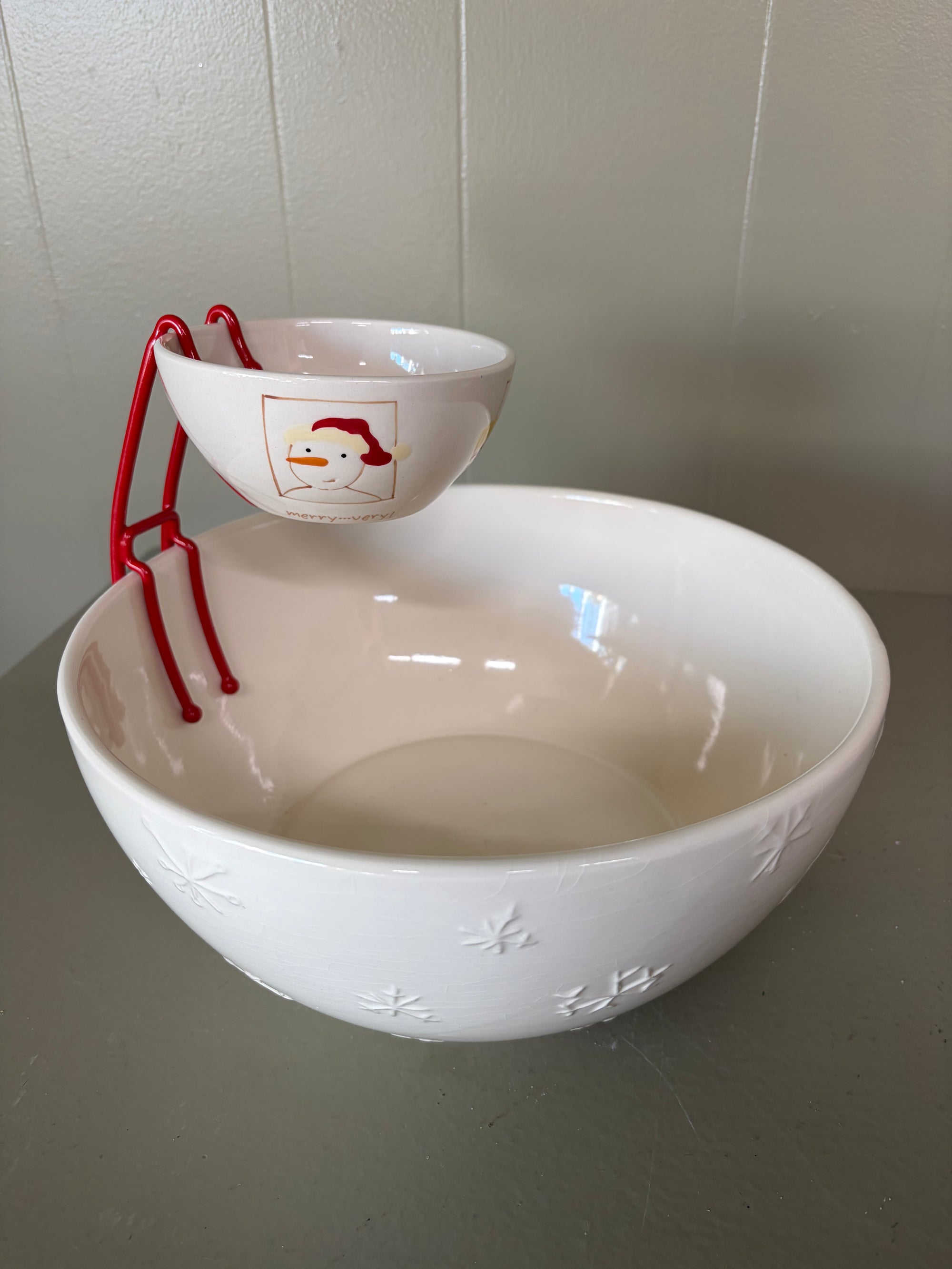 Chip and Dip Bowl, 2 pc set
