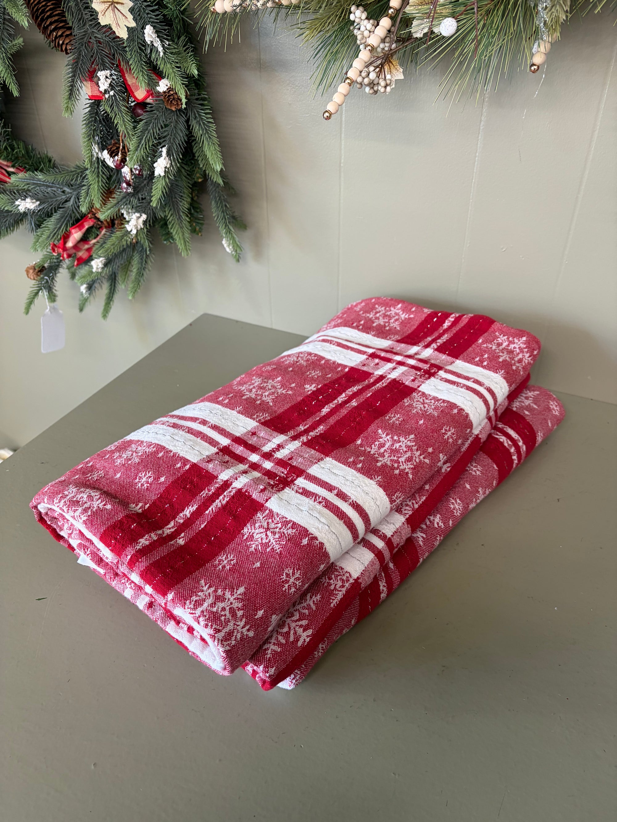 Christmas Round Table Cloth