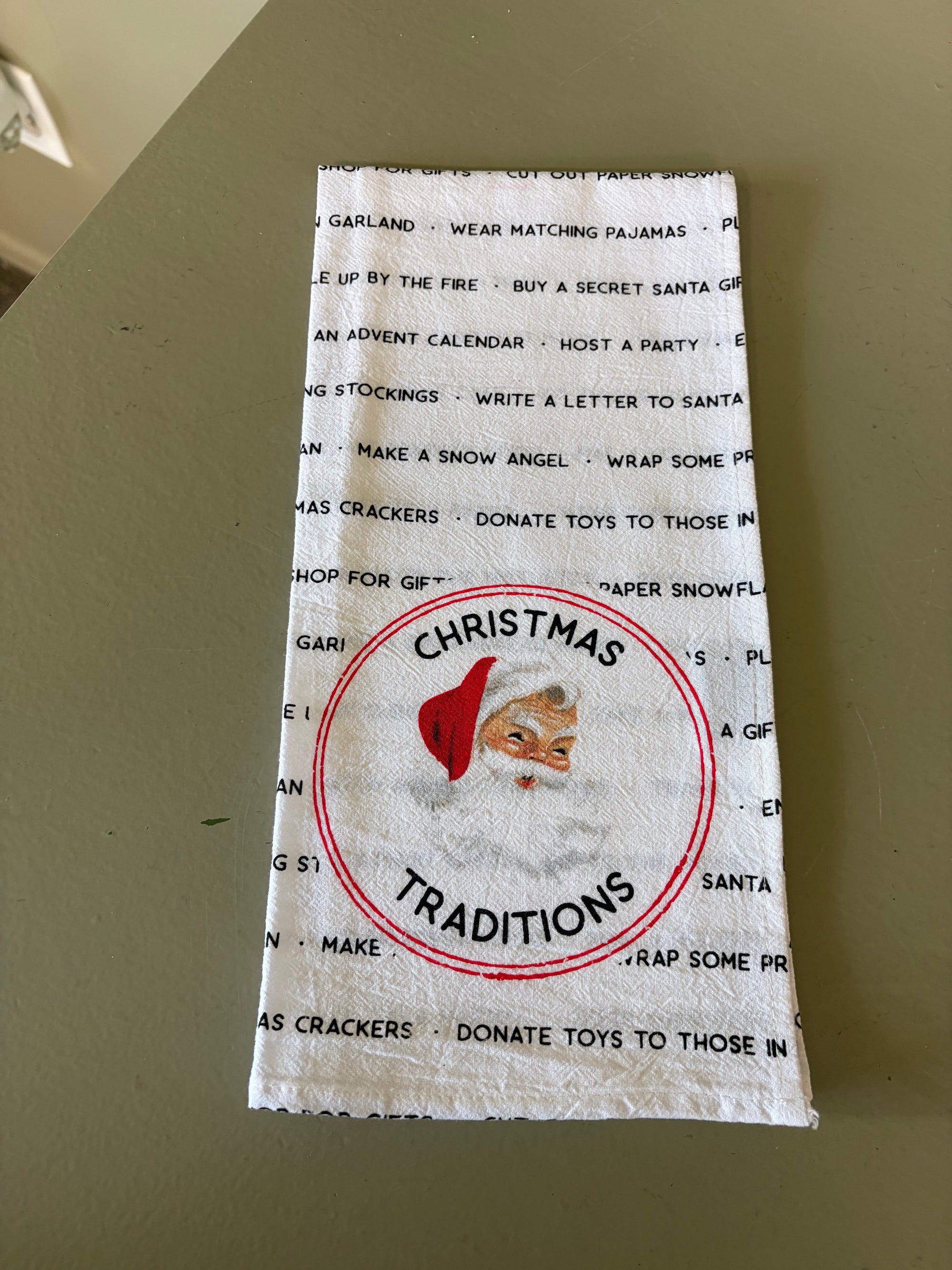 Christmas Traditions Towel