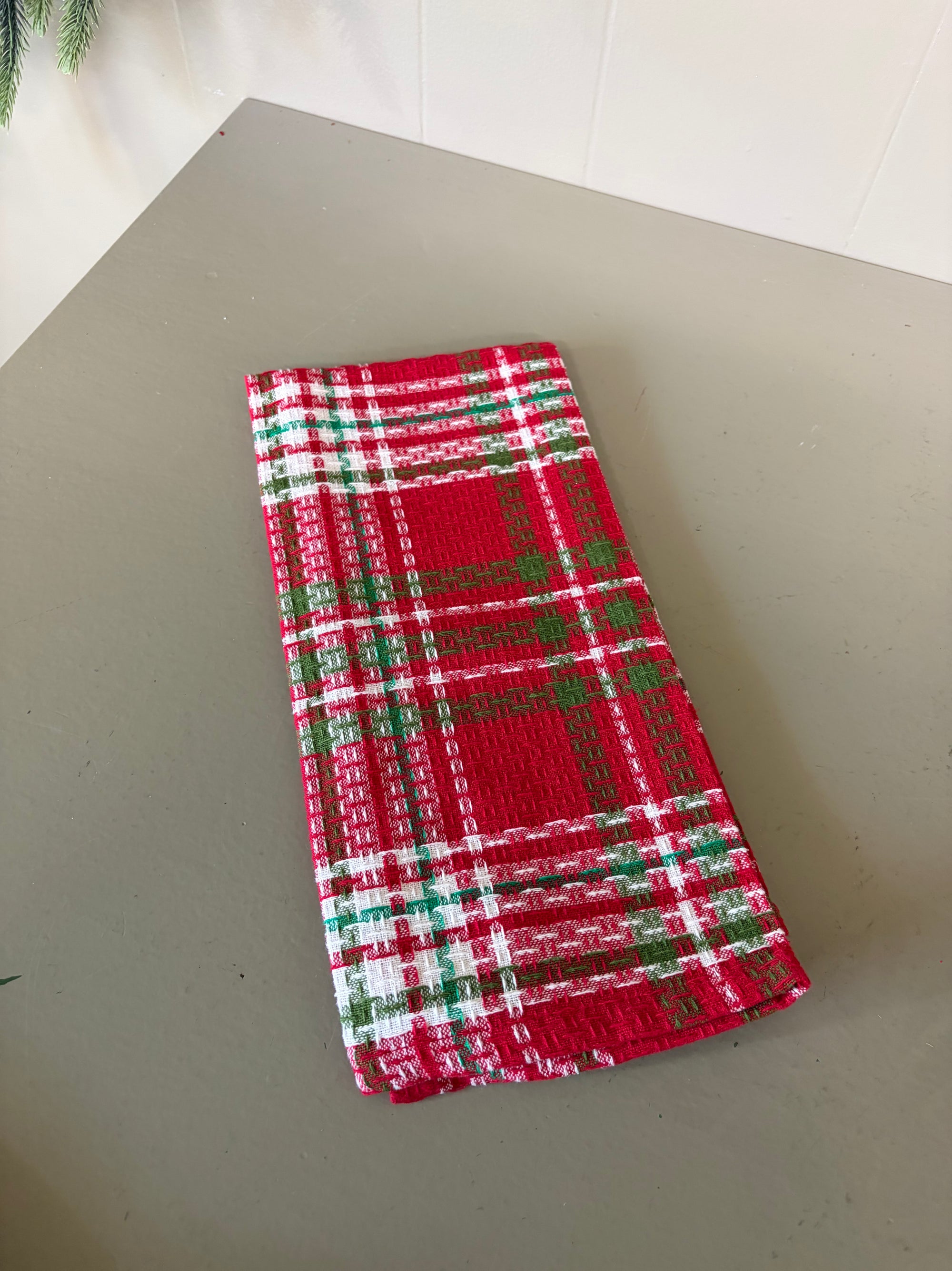 Plaid Towel