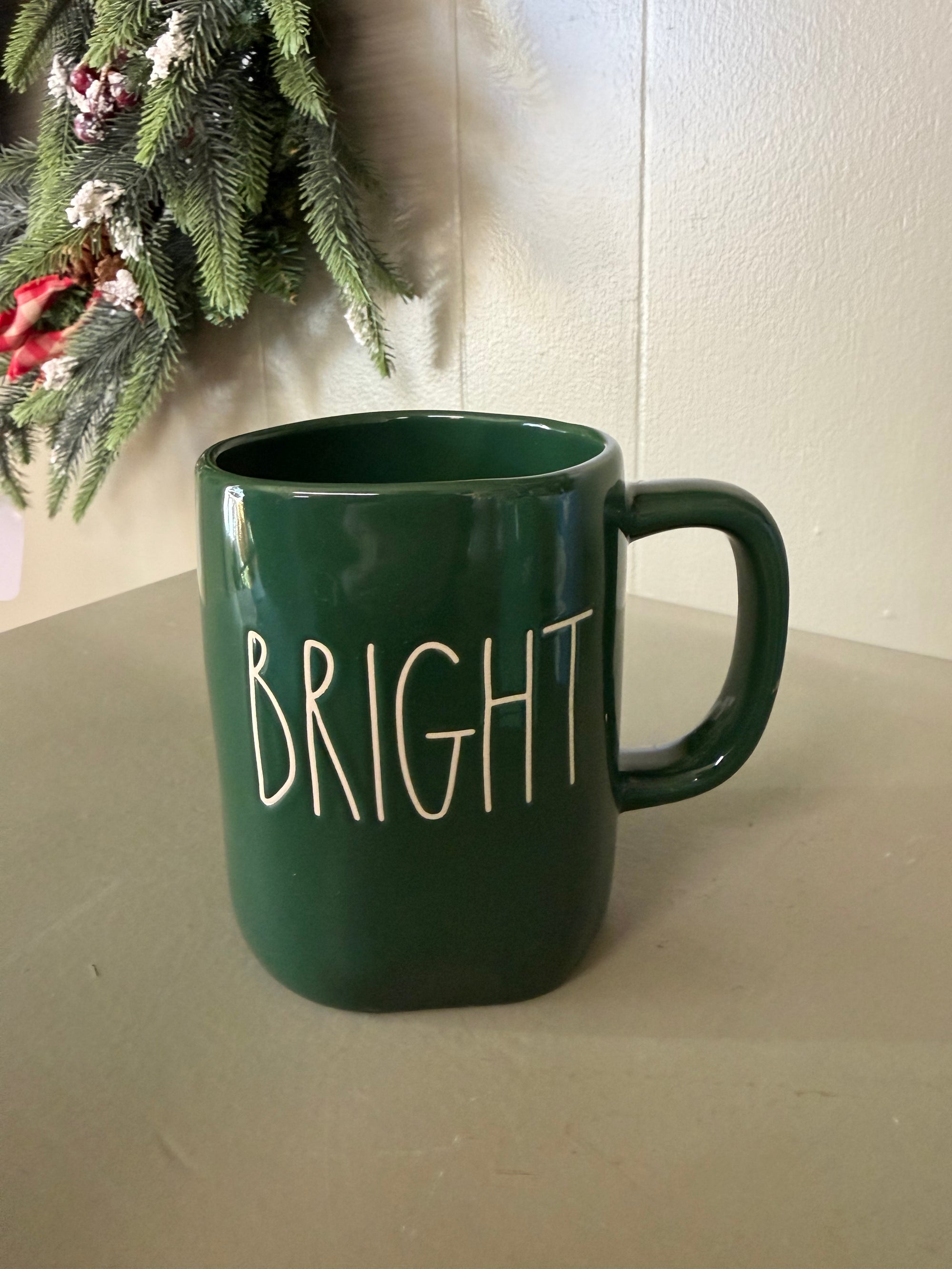 Rae Dunn "Bright" Mug