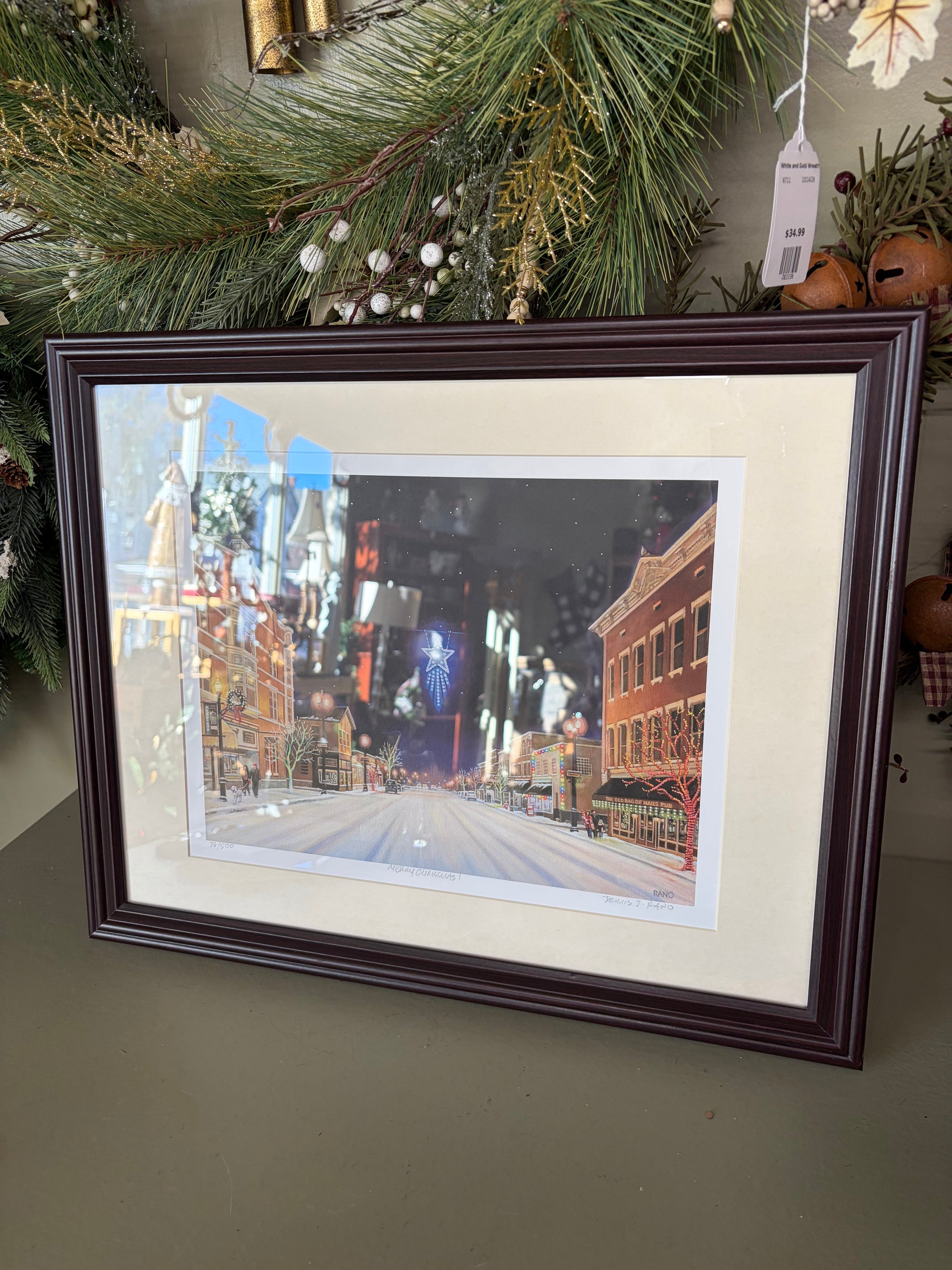 Uptown Westerville Signed Artwork