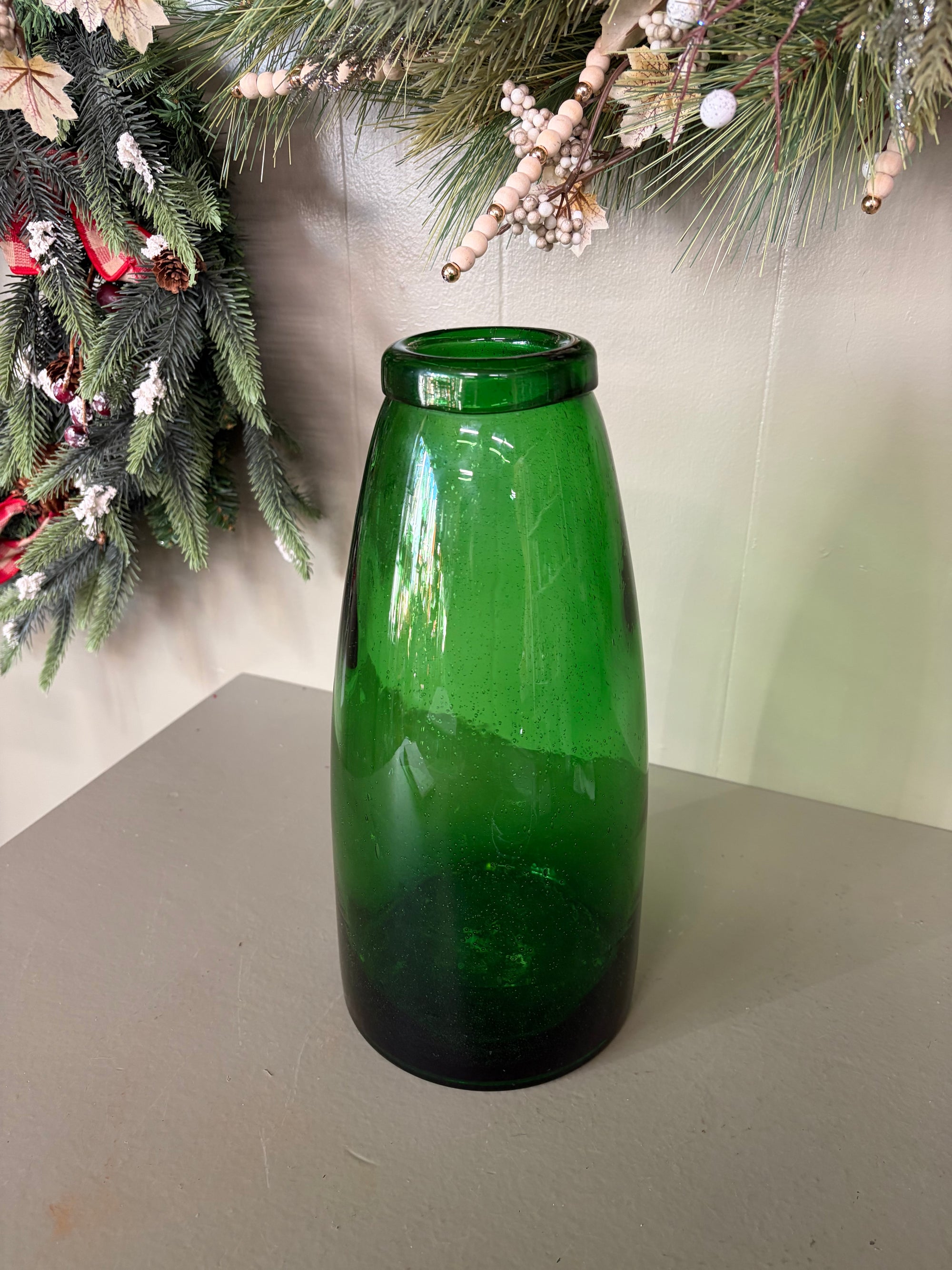 Green  Vase