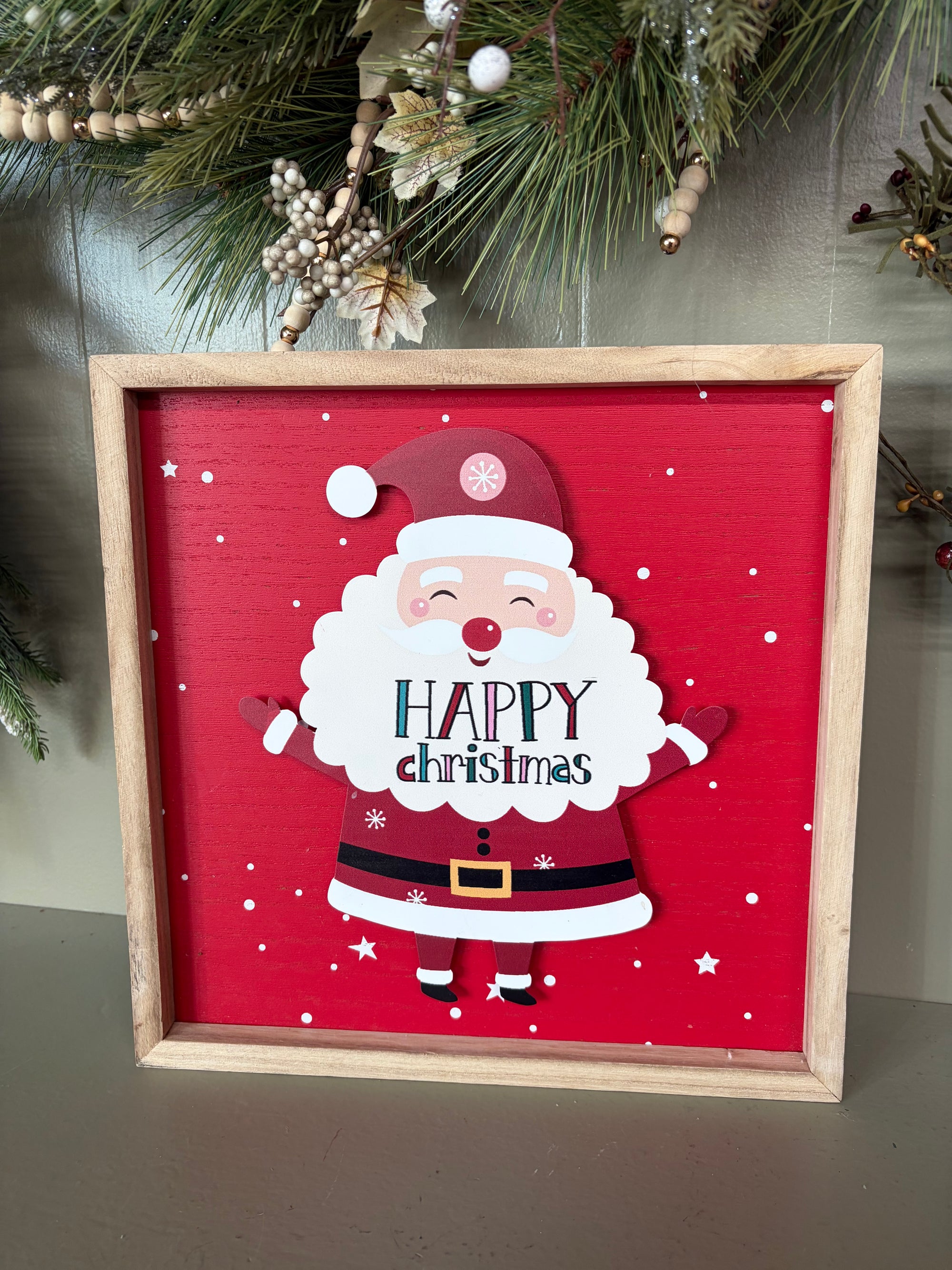 Happy Santa Art