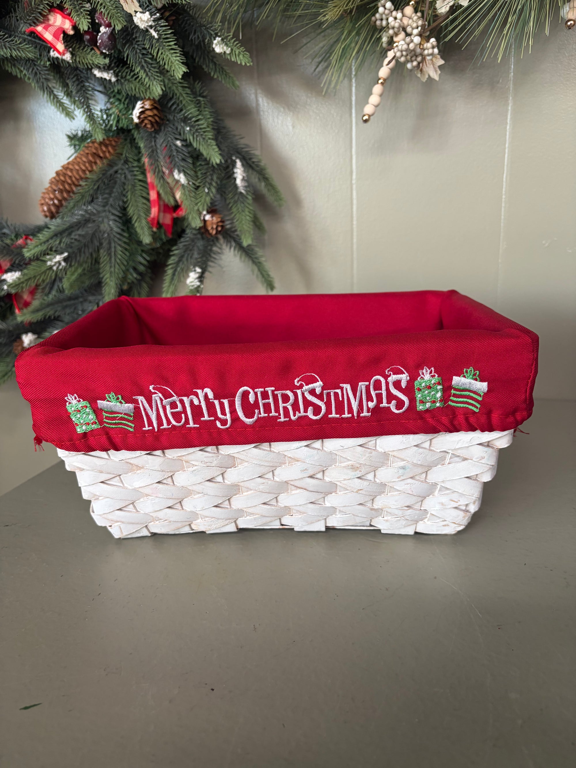 Merry Christmas Basket