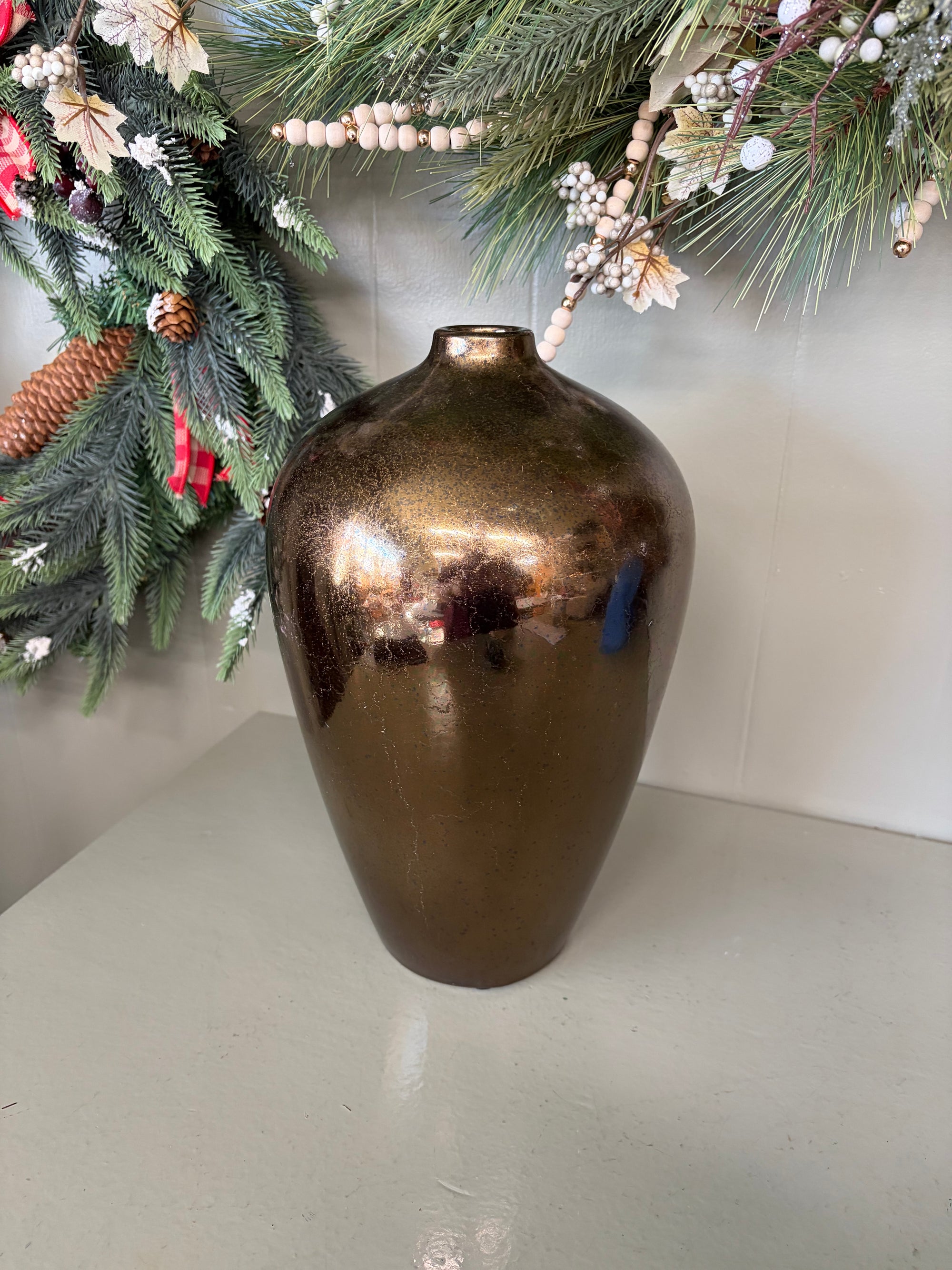 Gold  Vase