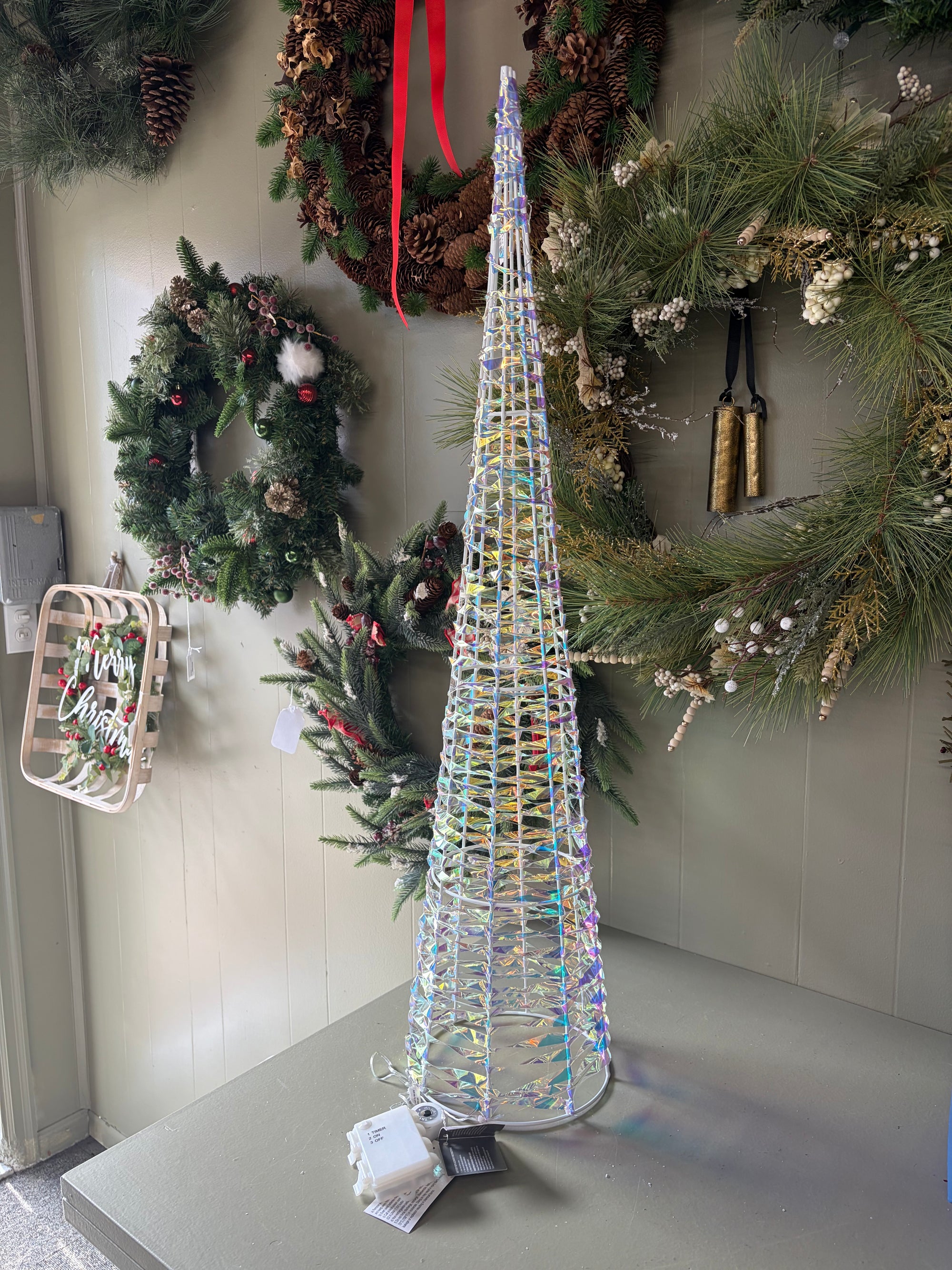Iridescent Christmas Tree