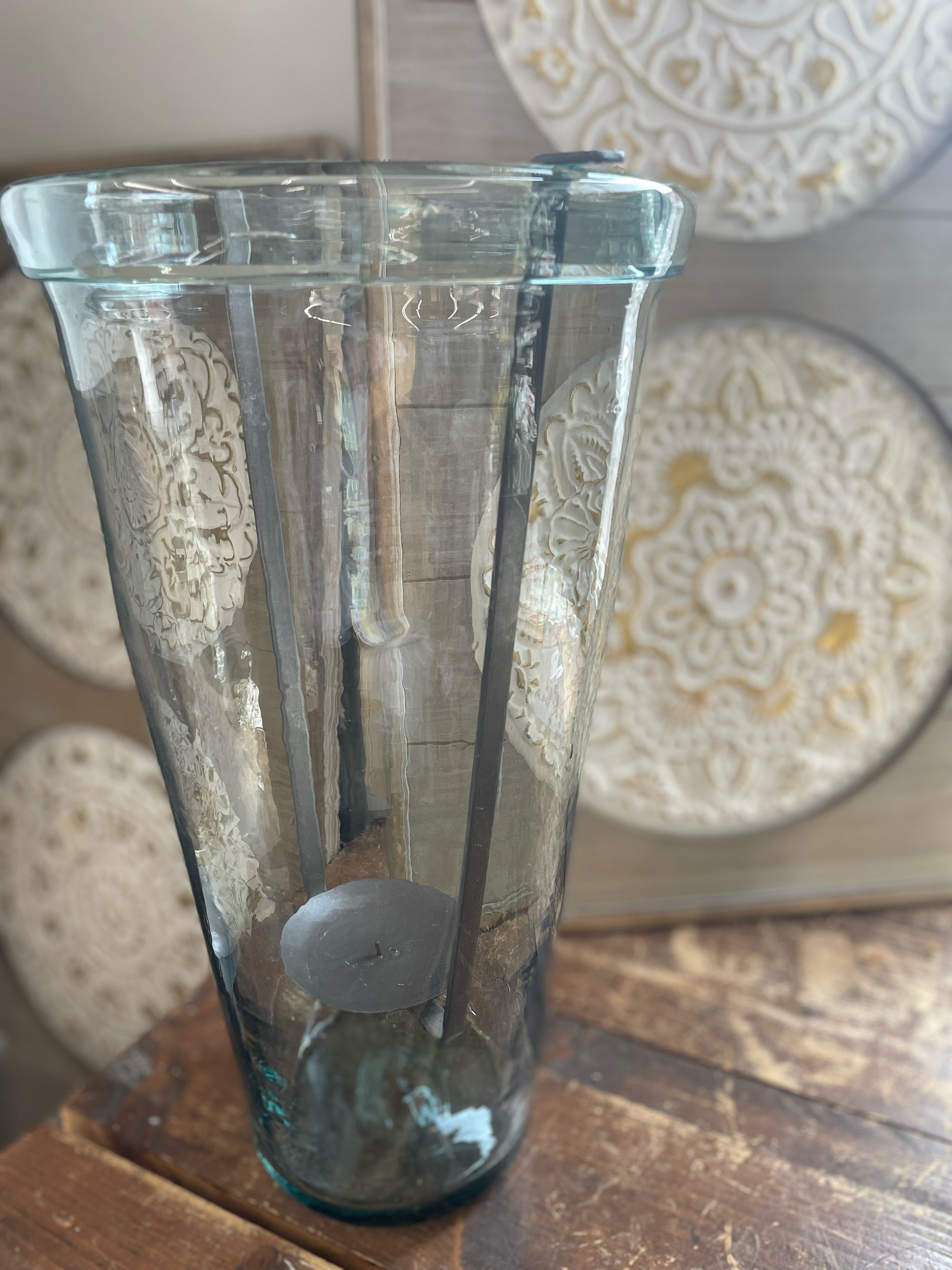 Vase with Candle Holder