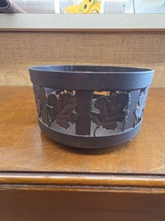 Brown  Candle Holder