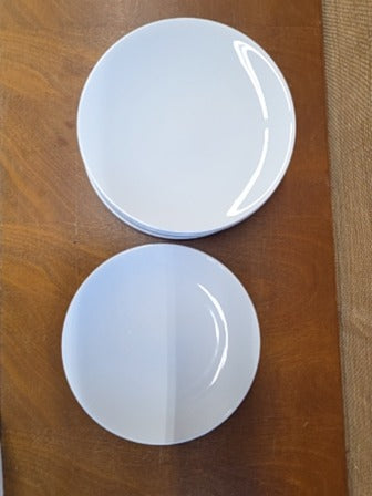 White  Plates Set of 6