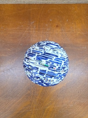 Blue and White  Orb