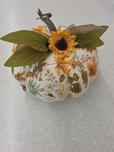 White  Fall Pumpkin