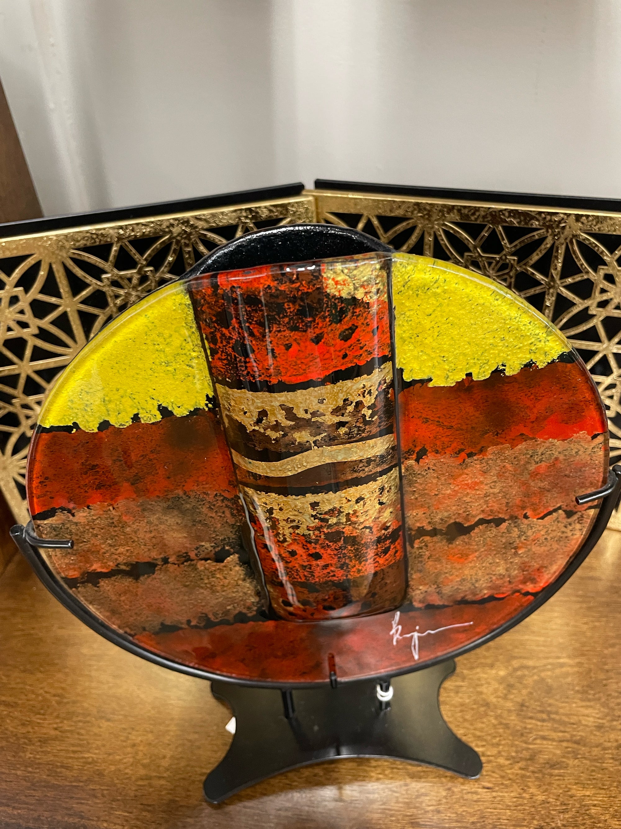 Vase in Holder