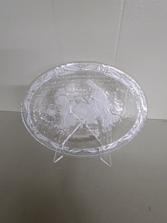 Mikasa Nativity Scene Platter, 2 pc set