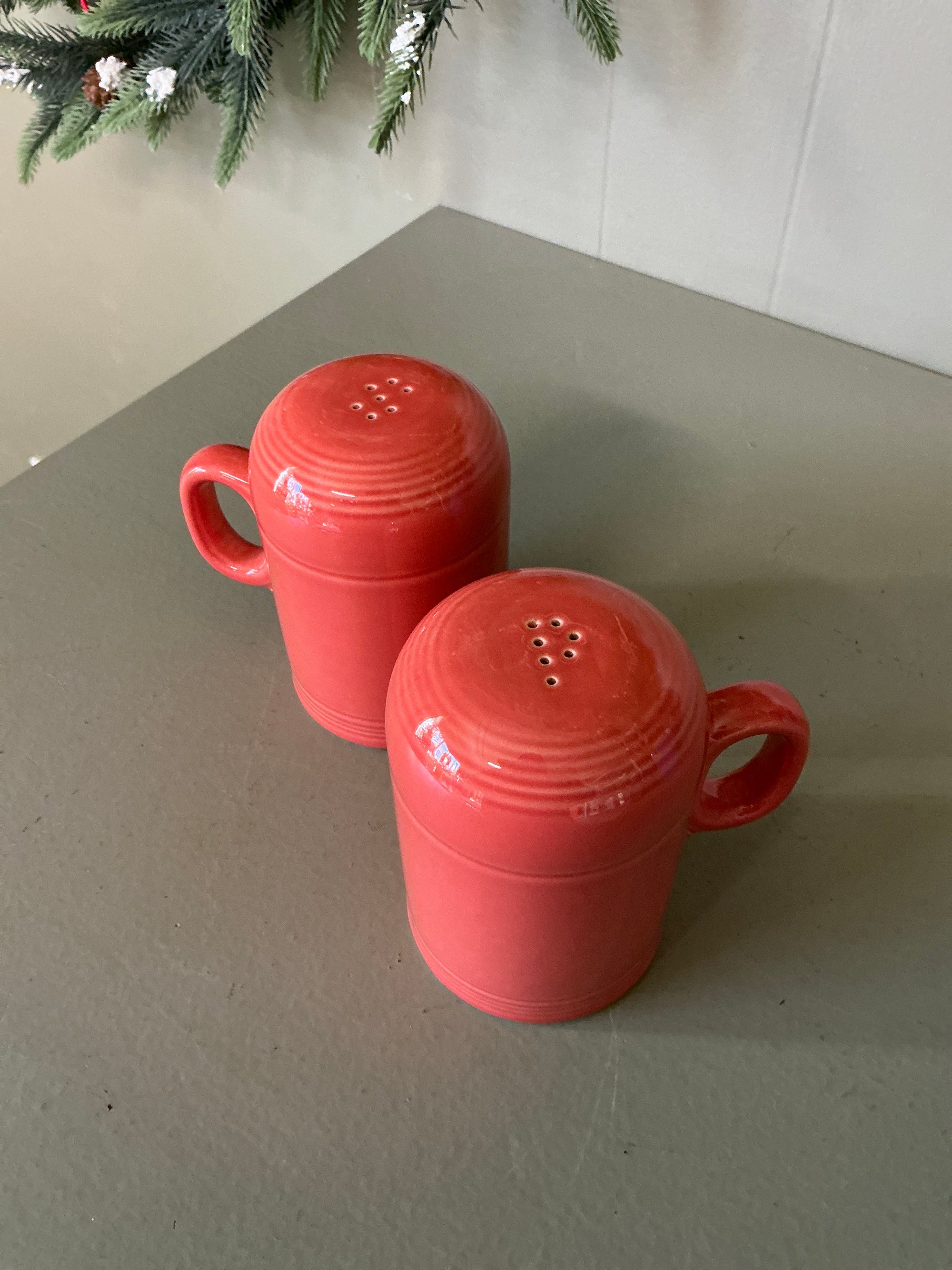 Orange  Salt and Pepper Set, Set of 2
