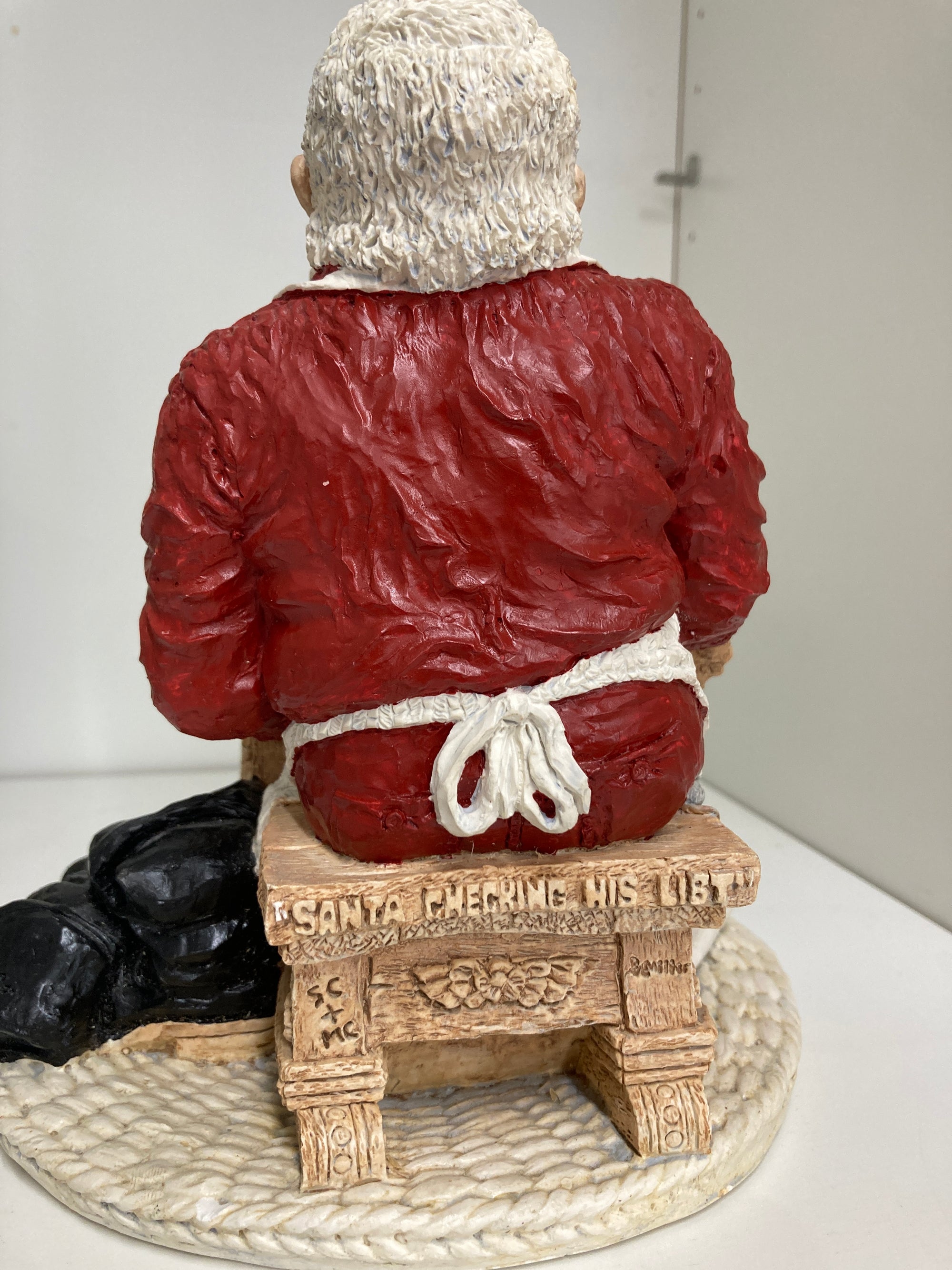 United Design Santa Checking List (Vintage)