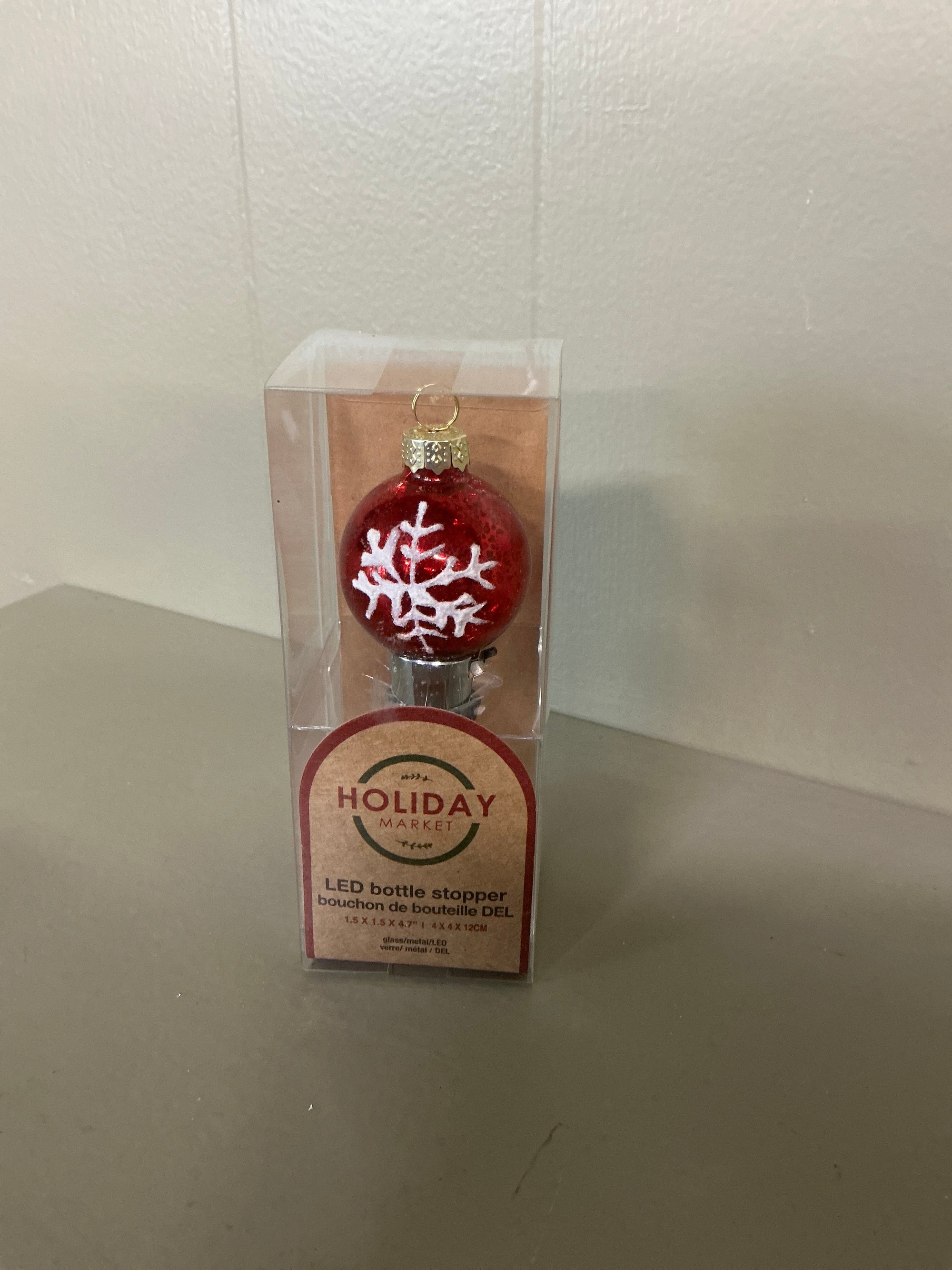 Snowflake Bottle Stopper