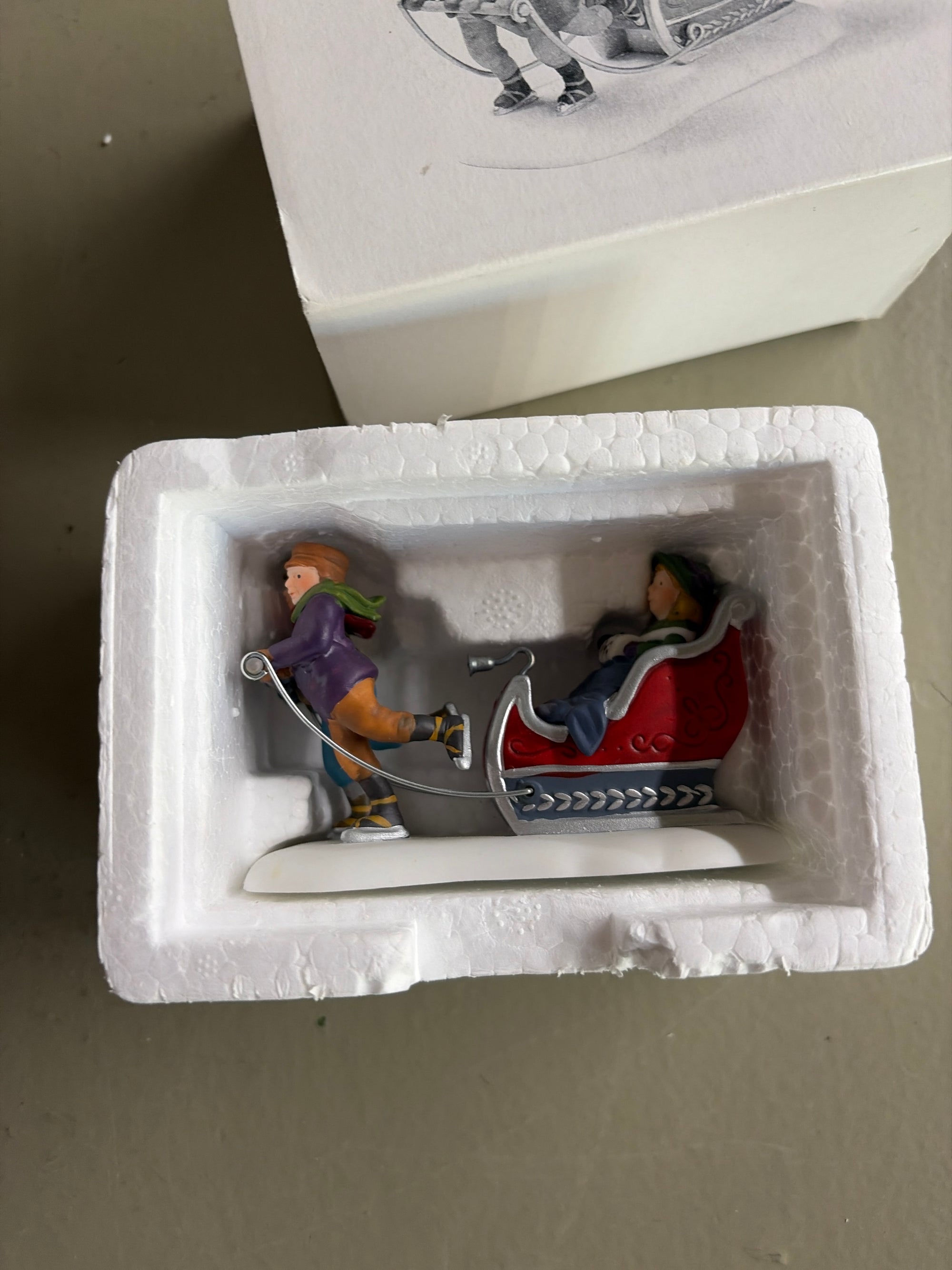 Dept. 56 Winter Sleighride, Has Box