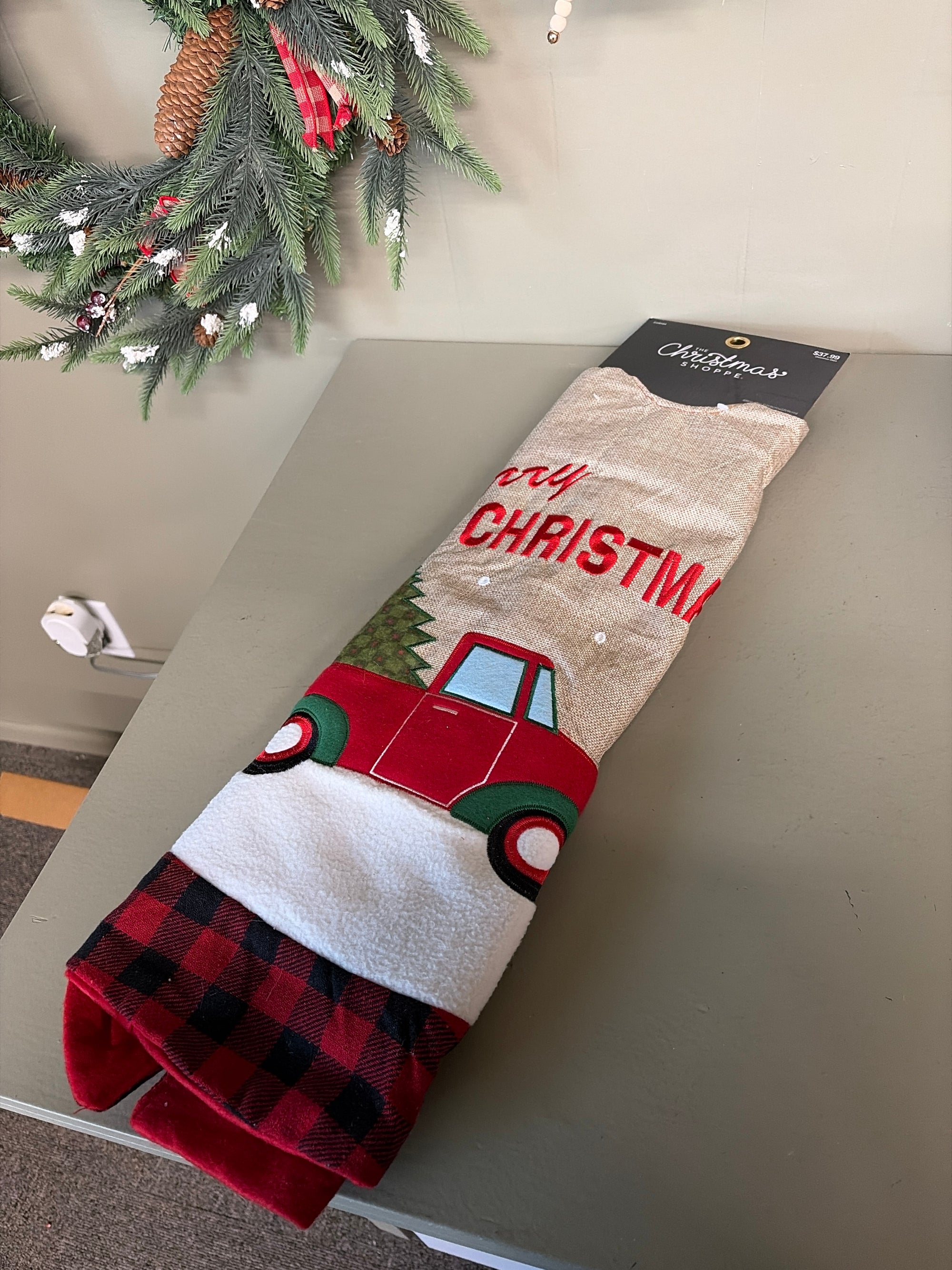 Red Truck Tree Skirt