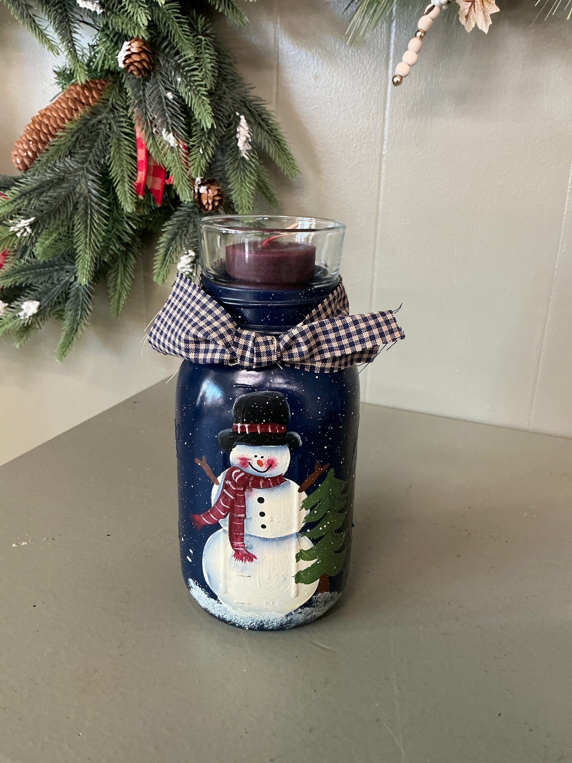 Mason Jar Votive