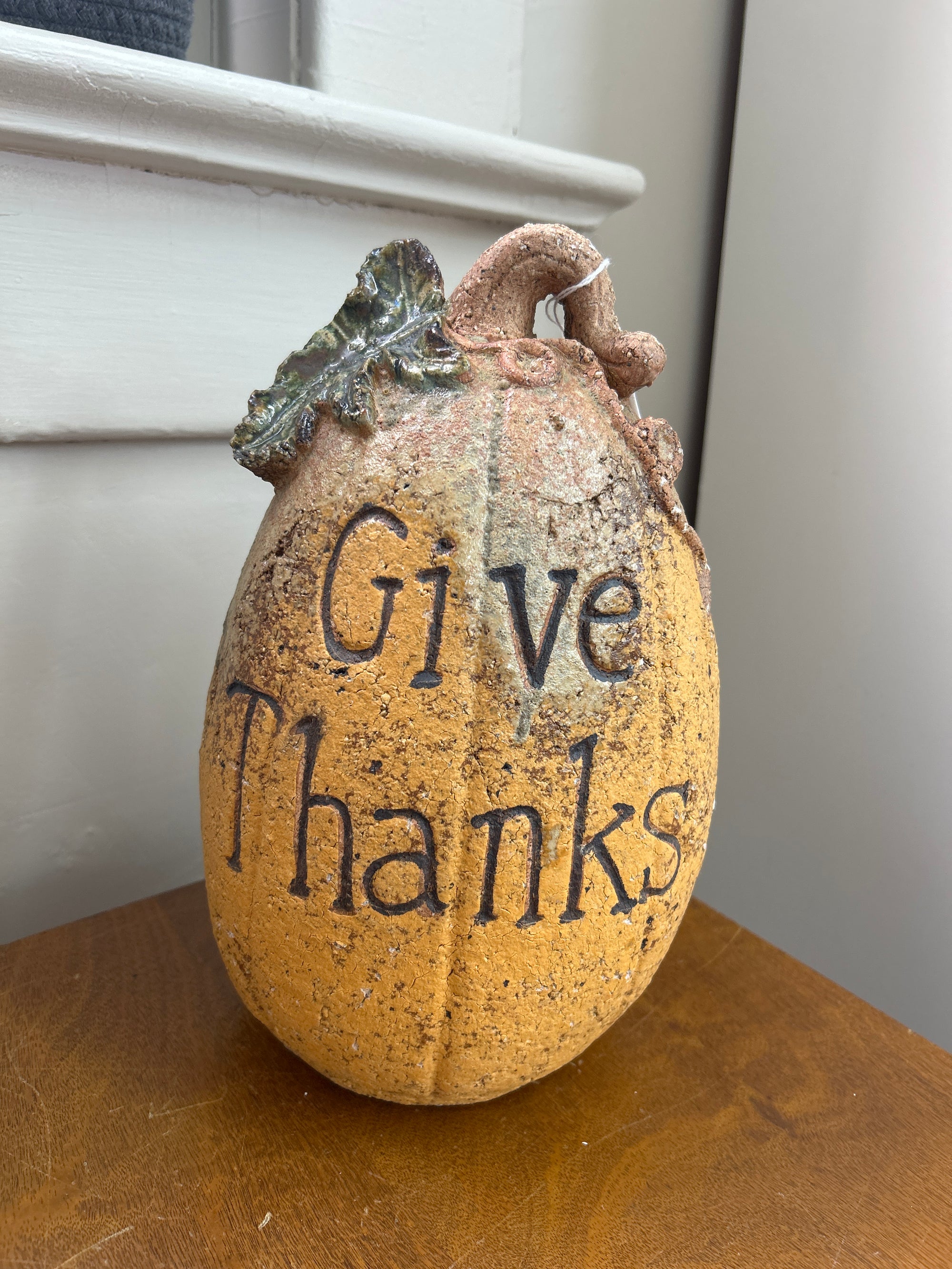 Pumpkin,  as is some wear