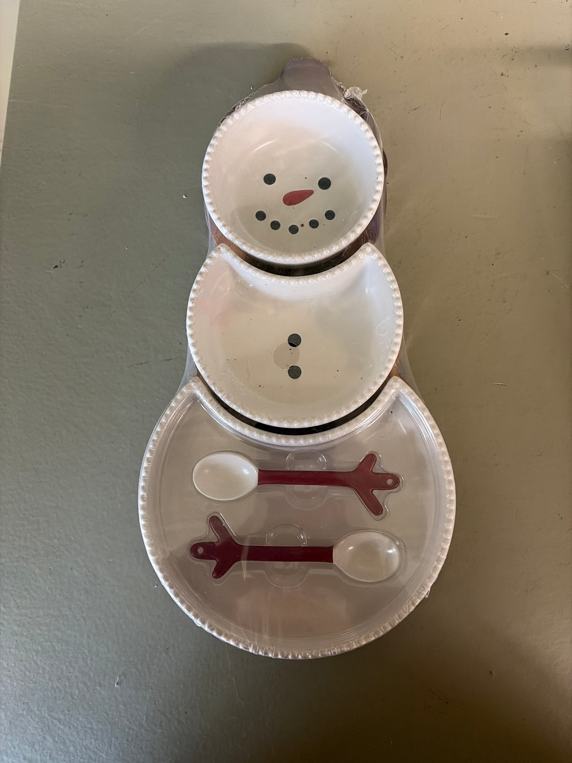 Snowmen Serving Set, Set of 6