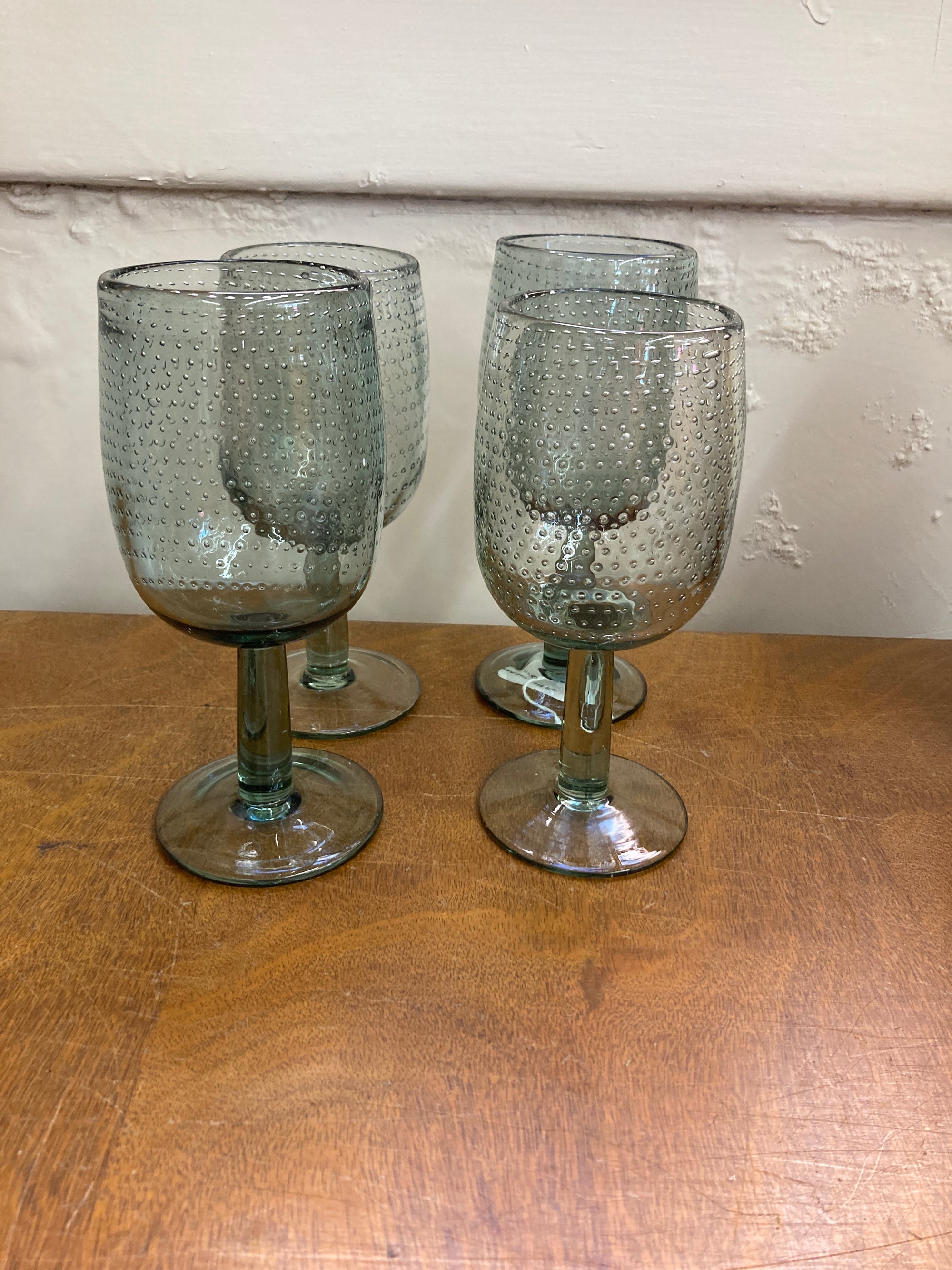 Turquois Stem Glasses