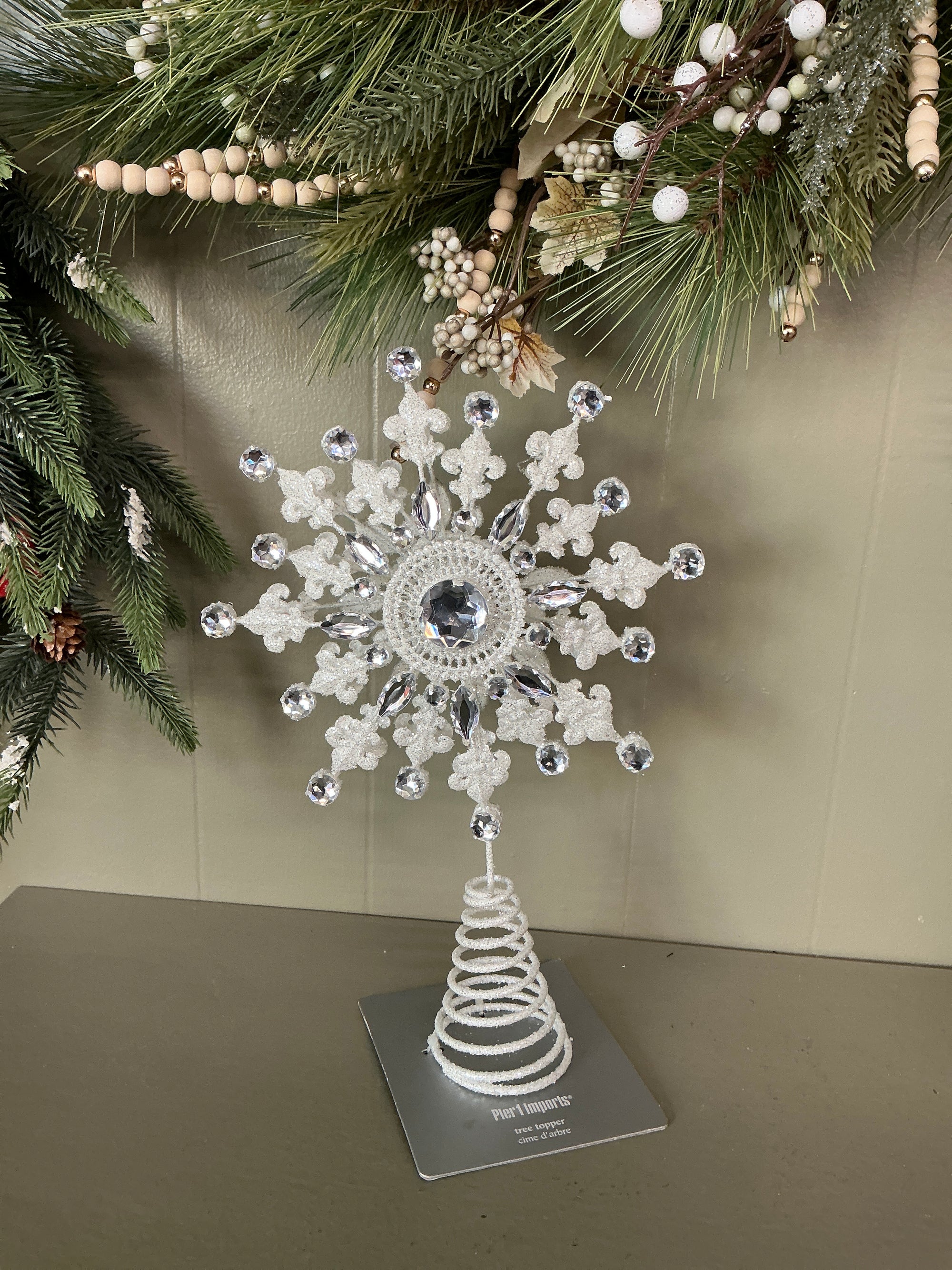 Snowflake Tree Topper