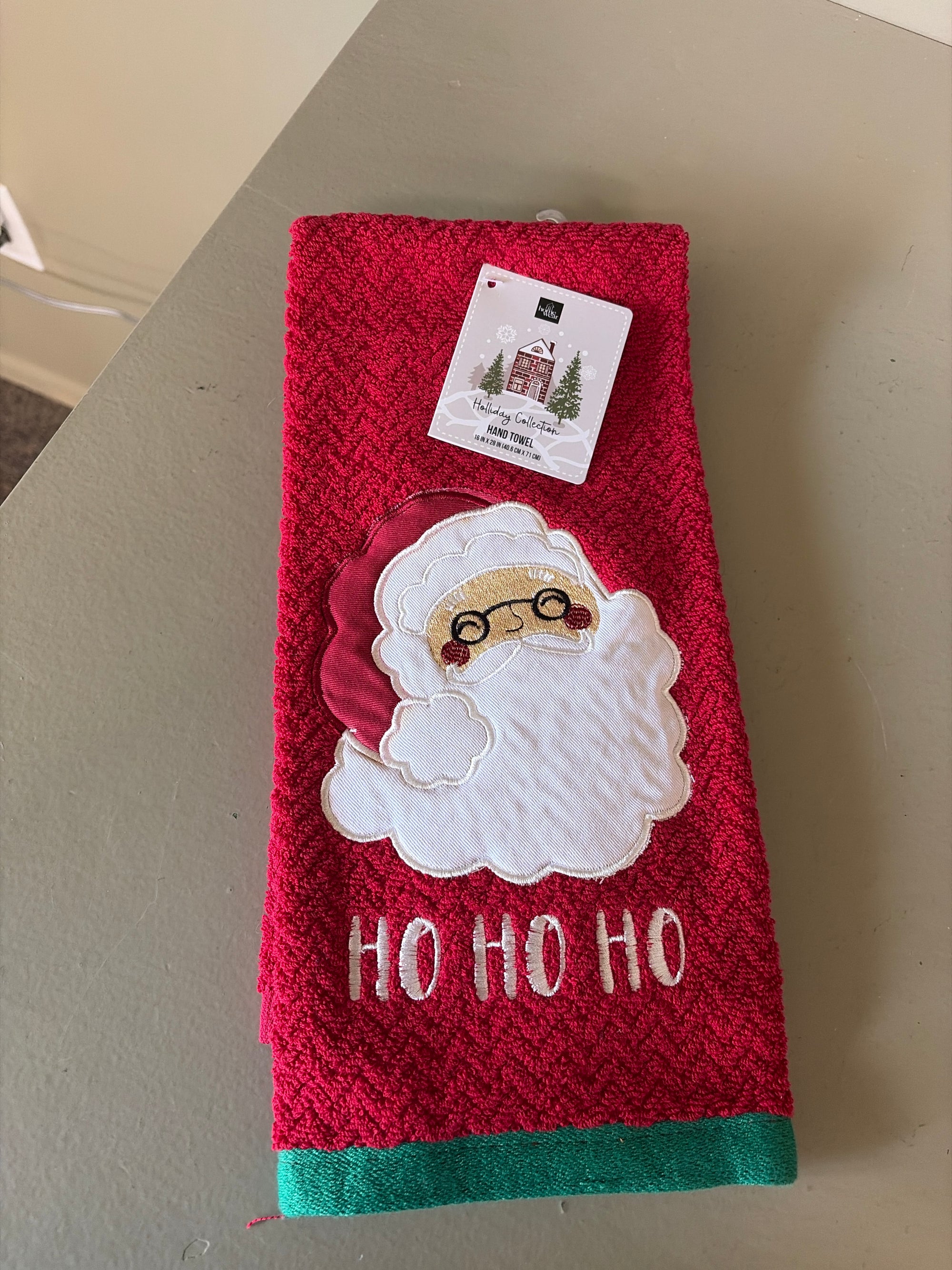 "Ho Ho Ho" Hand Towel