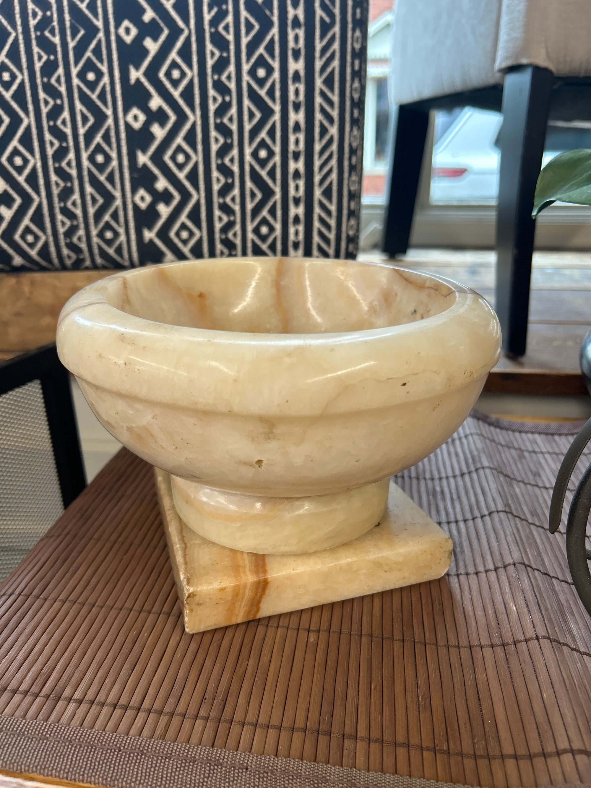 Bowl and Pedestal, 2 pc set