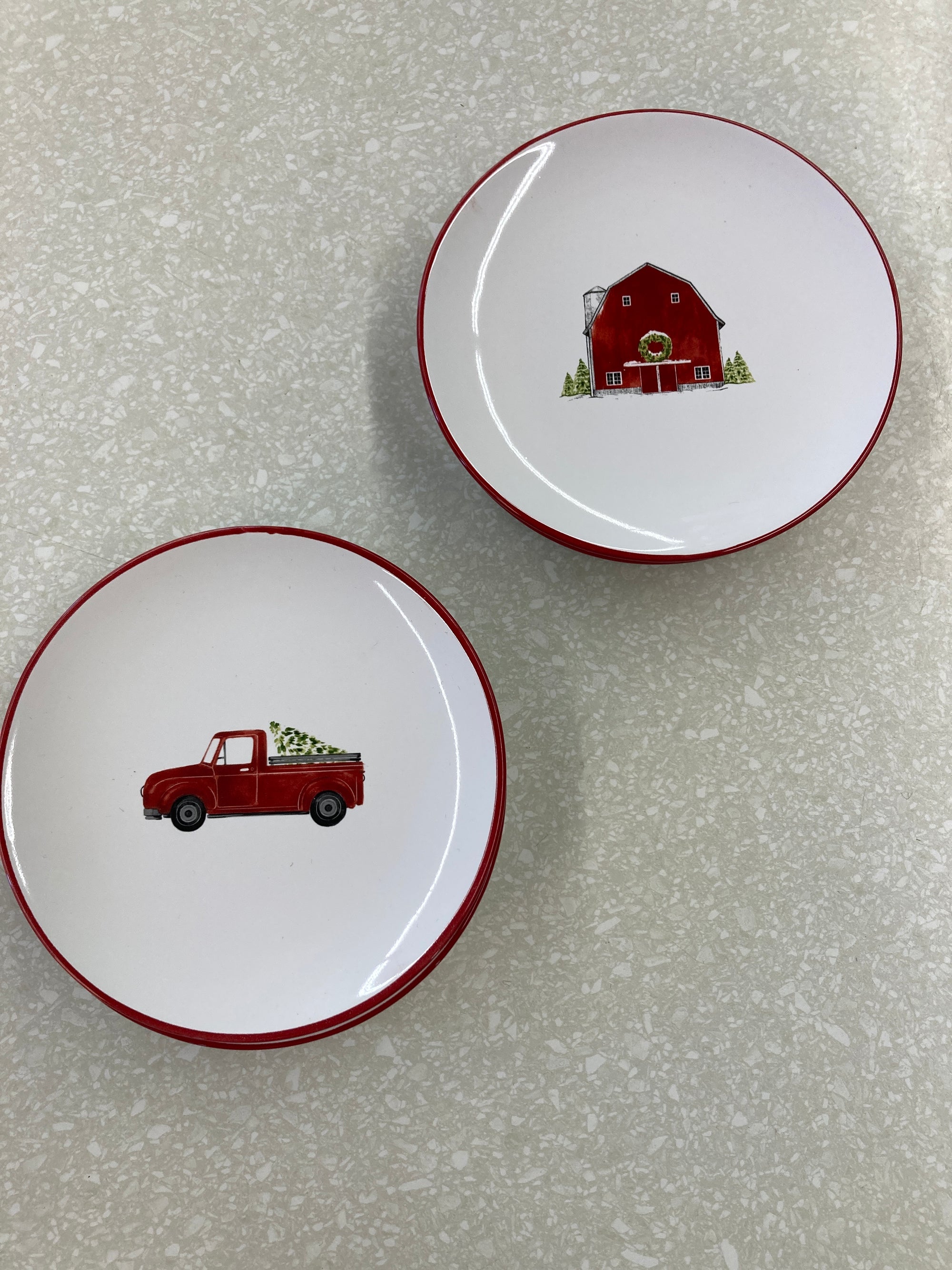 St Nicholas Appetizer Plates, 6 pc set