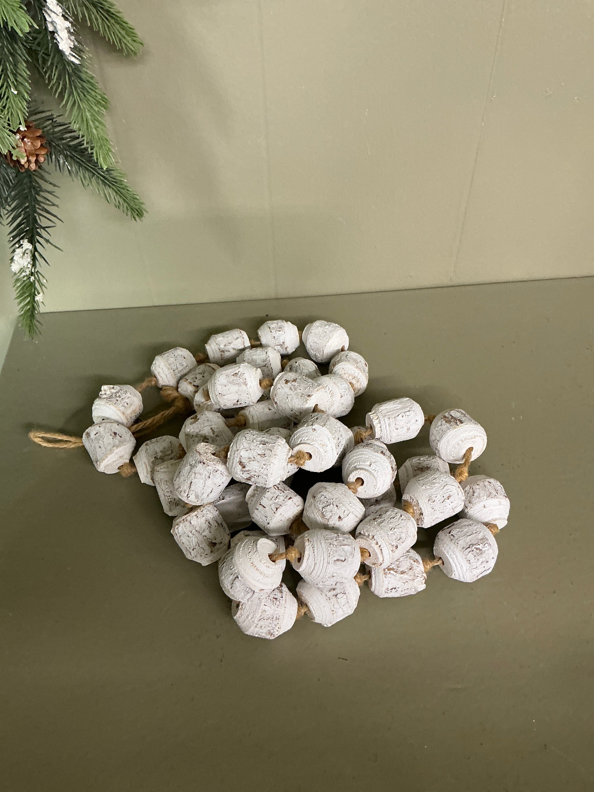 Wooden Bead Garland