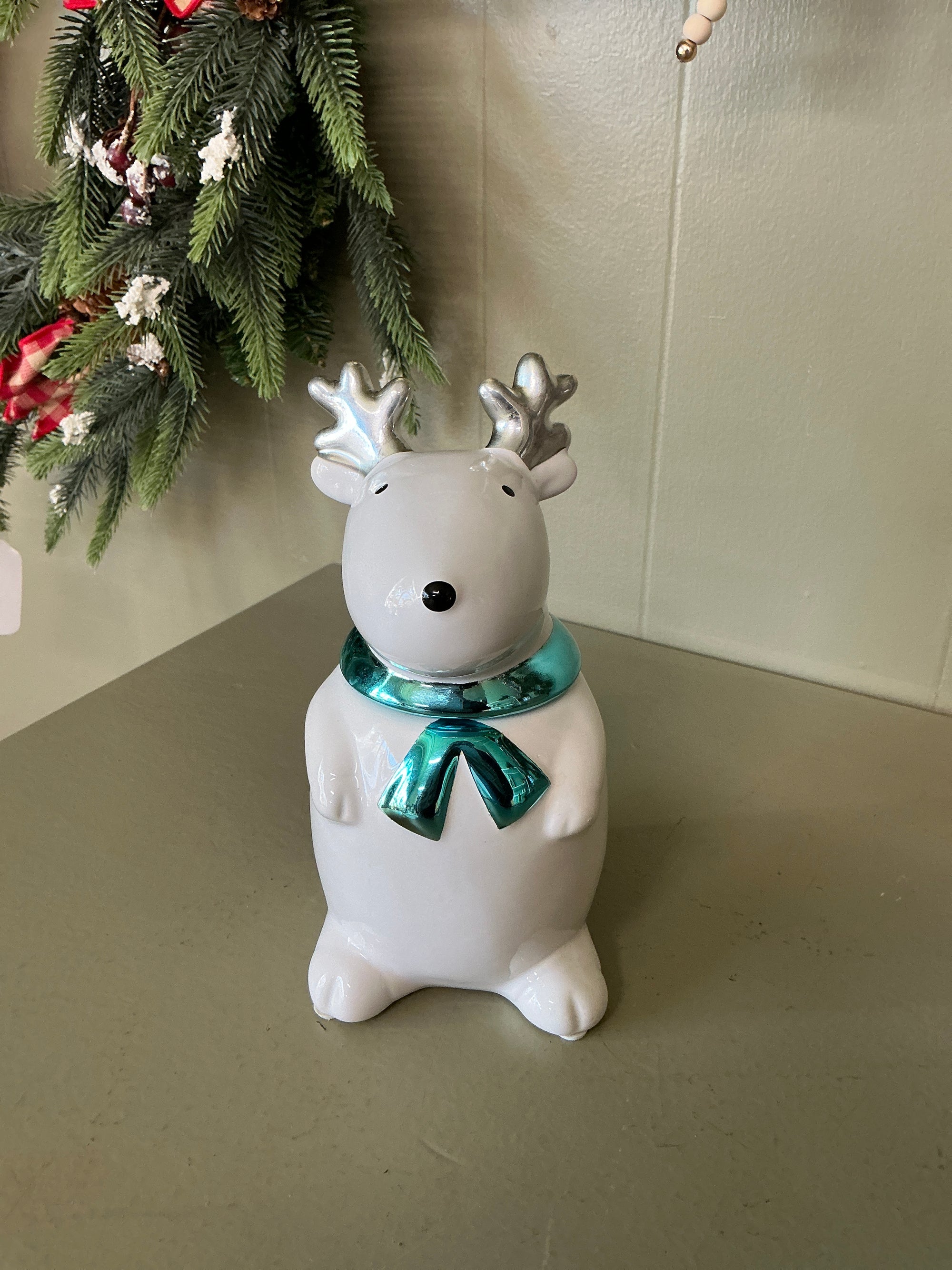 Reindeer Candle