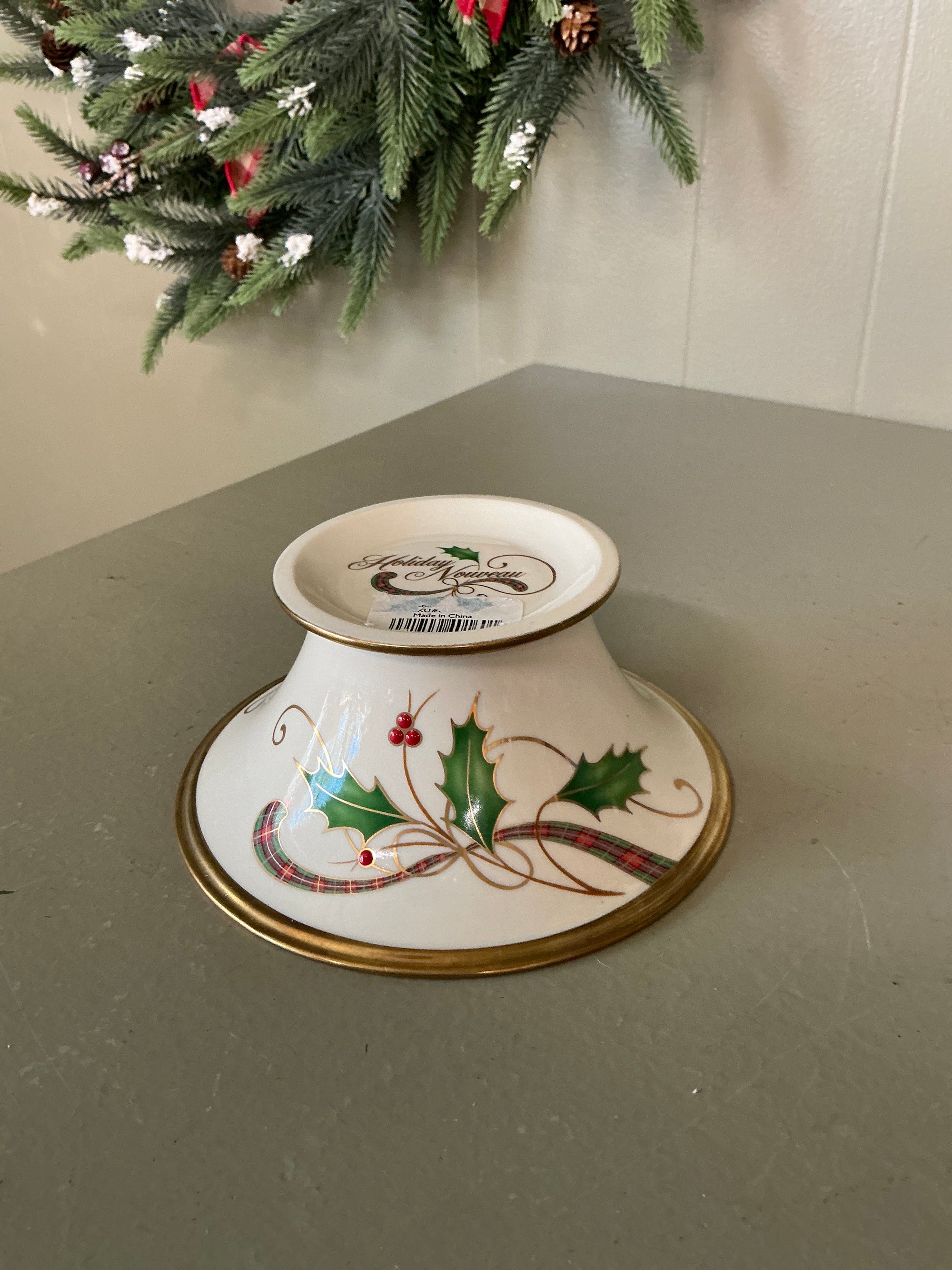 Lenox Gold Footed Bon Bon Bowl