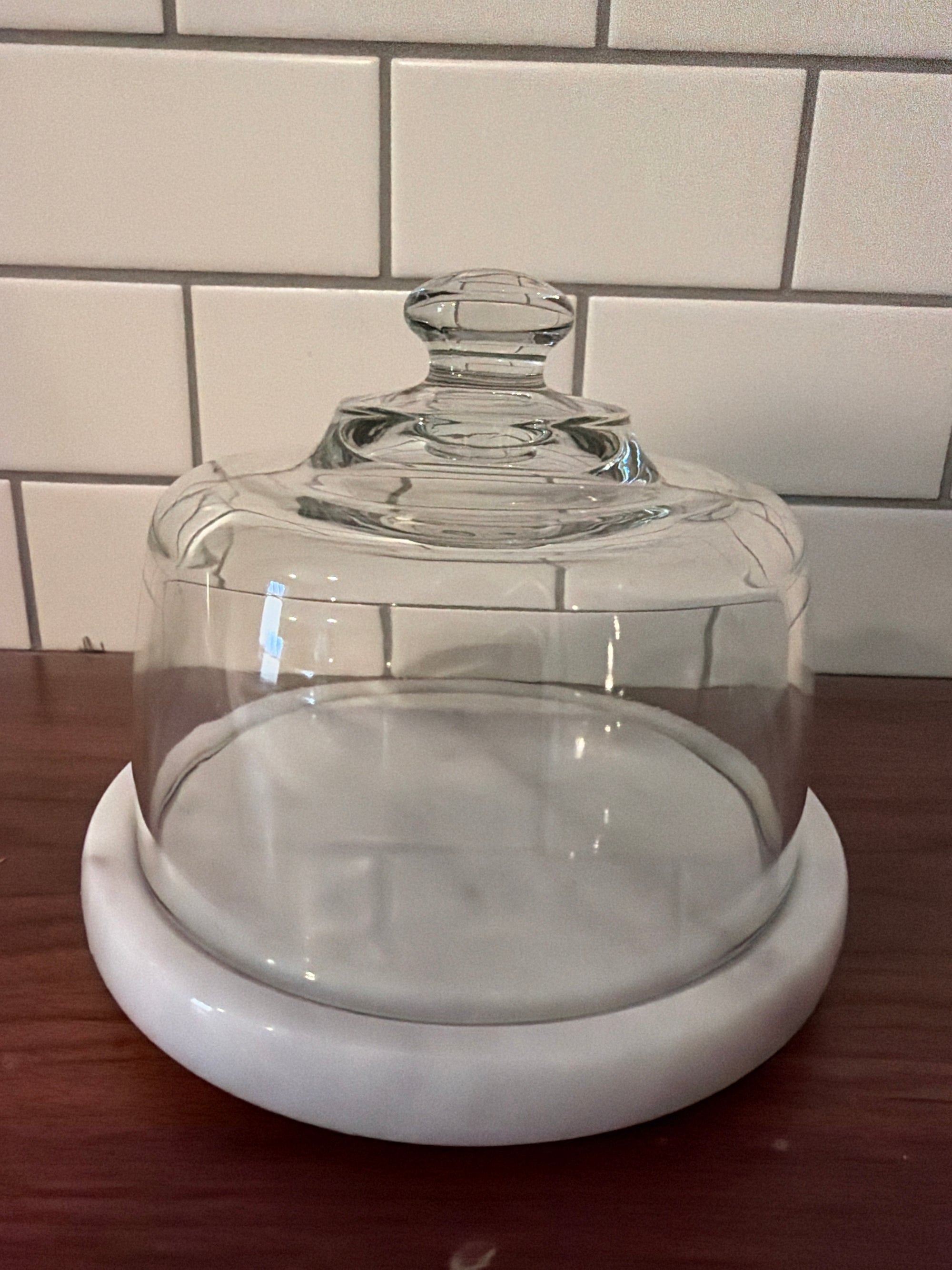 Cheese Plate and Dome, 2 pc set